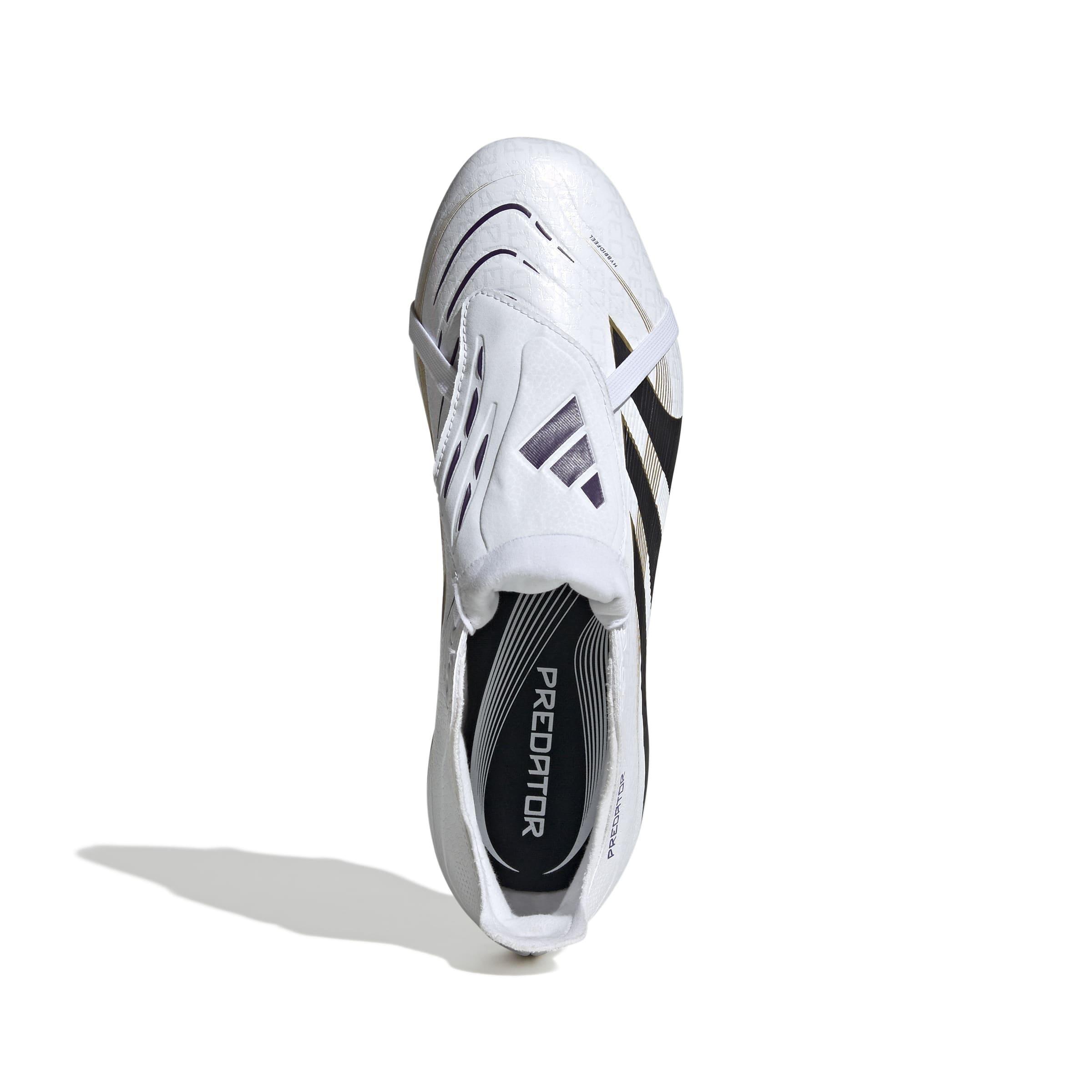 Unisex Predator League Fold-Over Tongue Firm/Multi-Ground Boots, White, A701_ONE, large image number 1