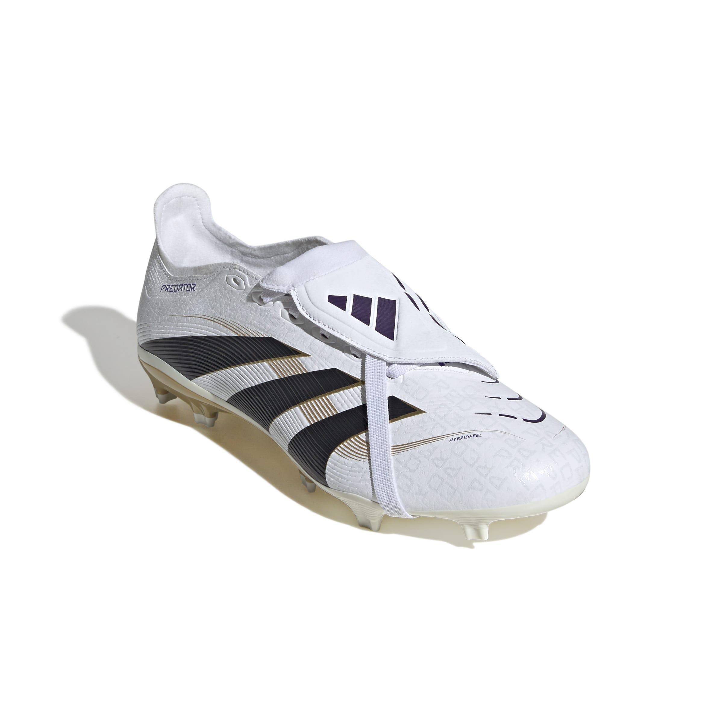 Unisex Predator League Fold-Over Tongue Firm/Multi-Ground Boots, White, A701_ONE, large image number 2