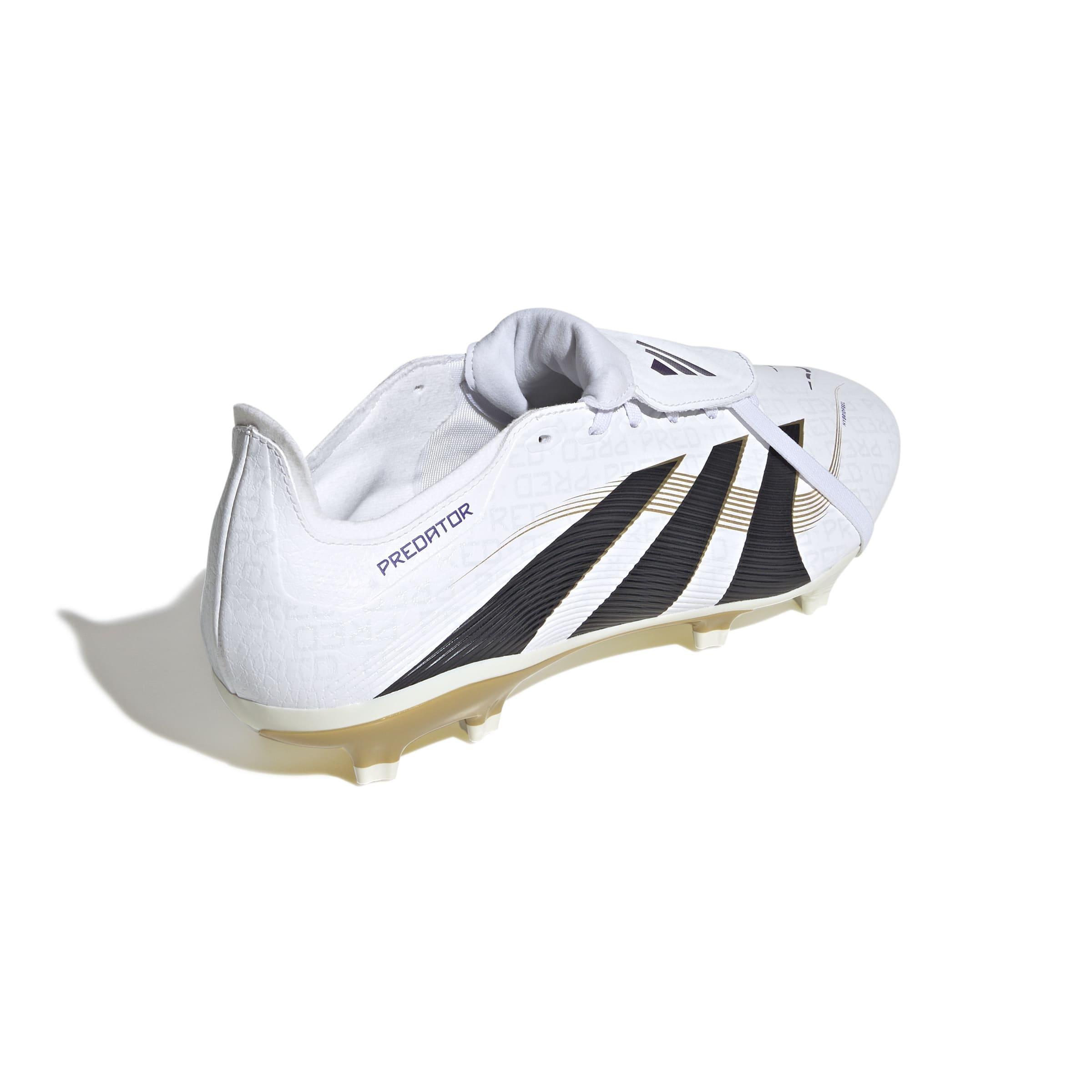 Unisex Predator League Fold-Over Tongue Firm/Multi-Ground Boots, White, A701_ONE, large image number 3