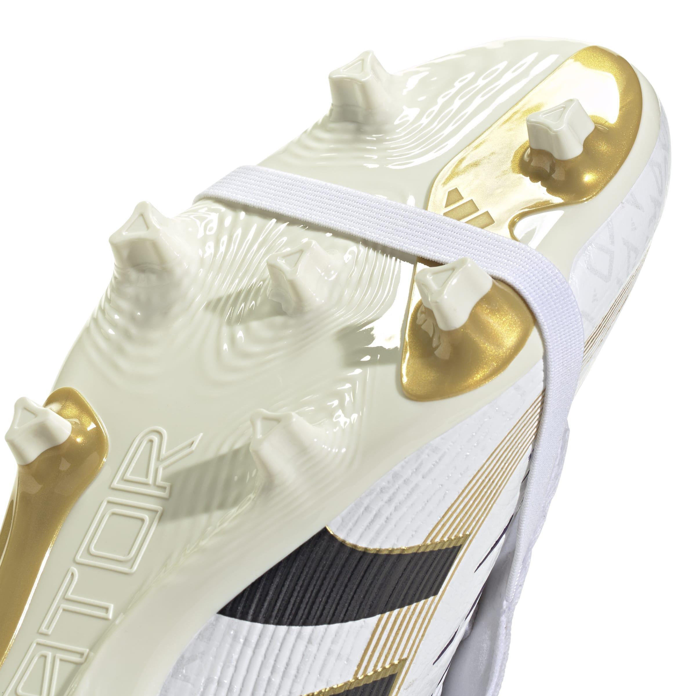 Unisex Predator League Fold-Over Tongue Firm/Multi-Ground Boots, White, A701_ONE, large image number 4