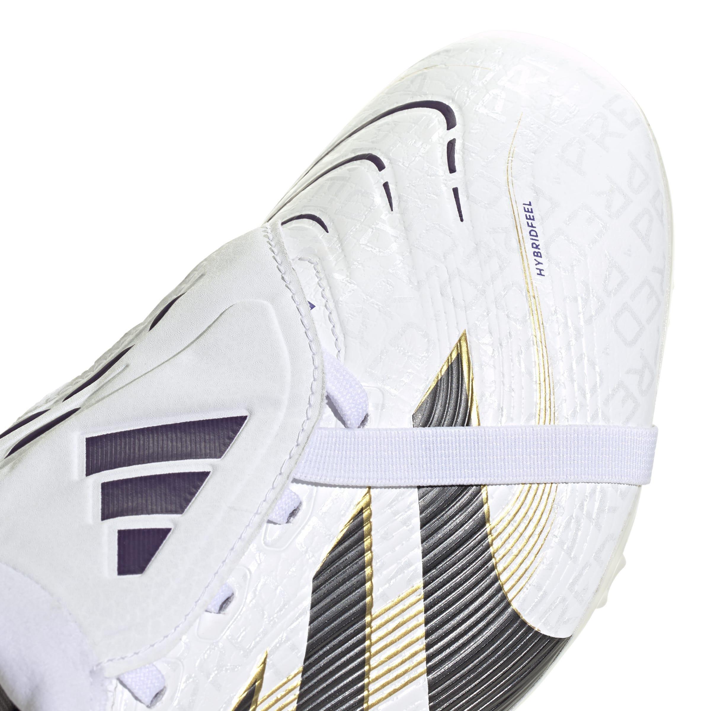 Unisex Predator League Fold-Over Tongue Firm/Multi-Ground Boots, White, A701_ONE, large image number 5