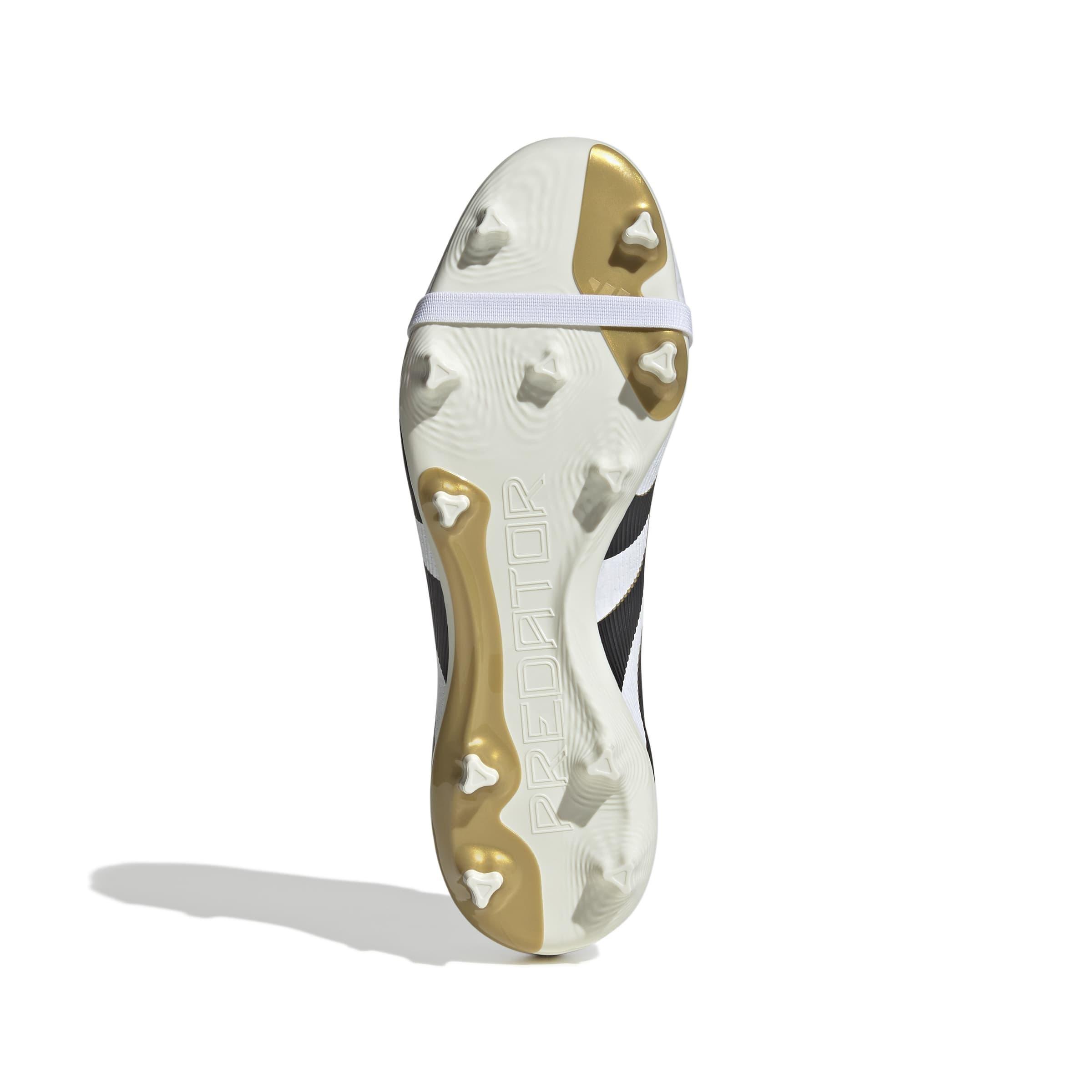 Unisex Predator League Fold-Over Tongue Firm/Multi-Ground Boots, White, A701_ONE, large image number 6