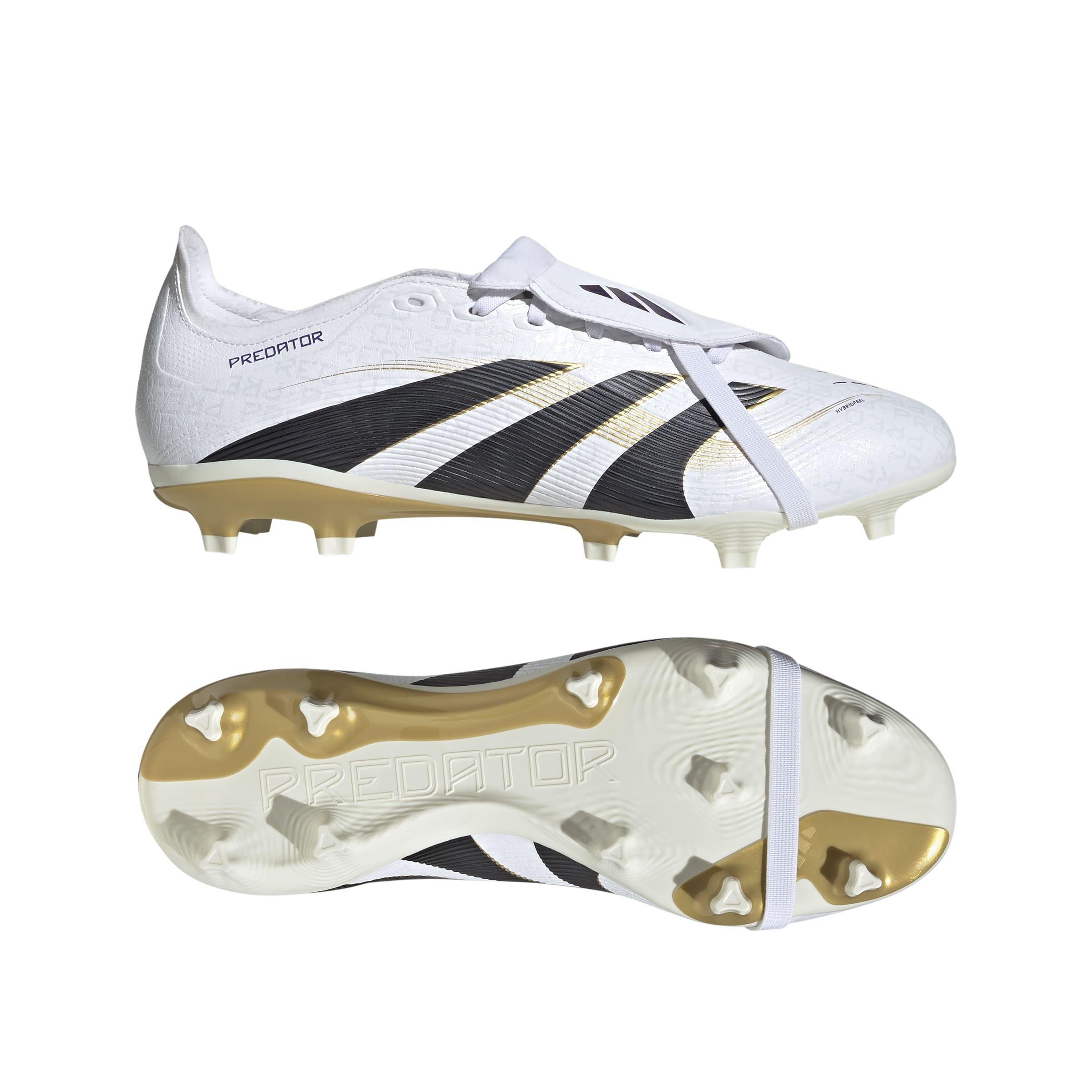 Unisex Predator League Fold-Over Tongue Firm/Multi-Ground Boots, White, , large image number 7