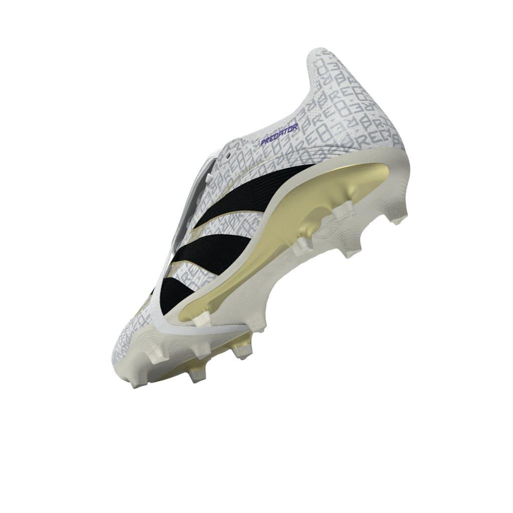 Unisex Predator League Fold-Over Tongue Firm/Multi-Ground Boots, White, A701_ONE, large image number 8