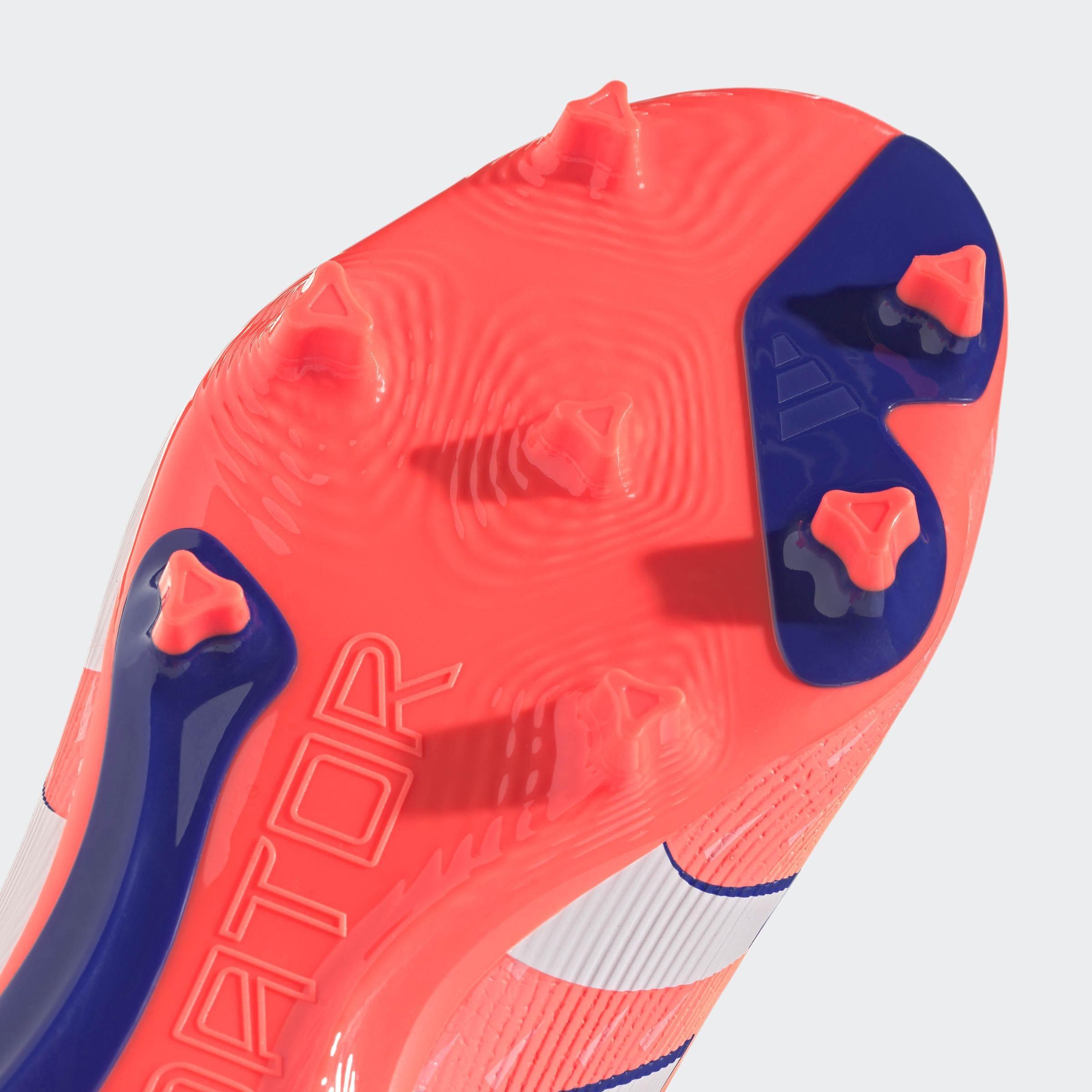 Unisex Predator League Firm/Multi-Ground Boots, Orange, A701_ONE, large image number 4