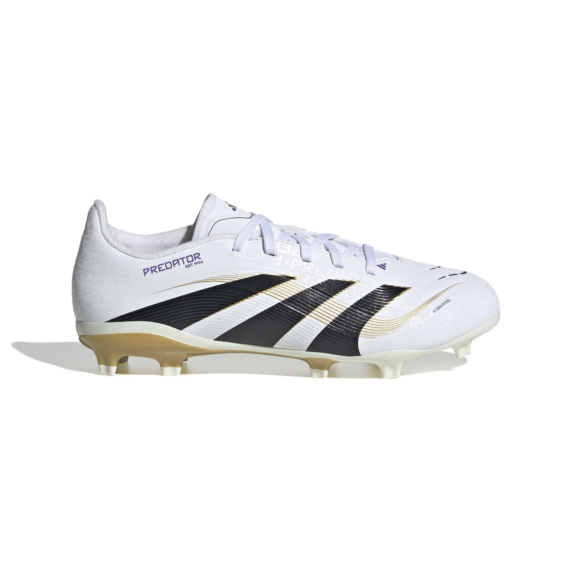 Kids Unisex Predator League Firm/Multi-Ground Boots, White, A701_ONE, large image number 0