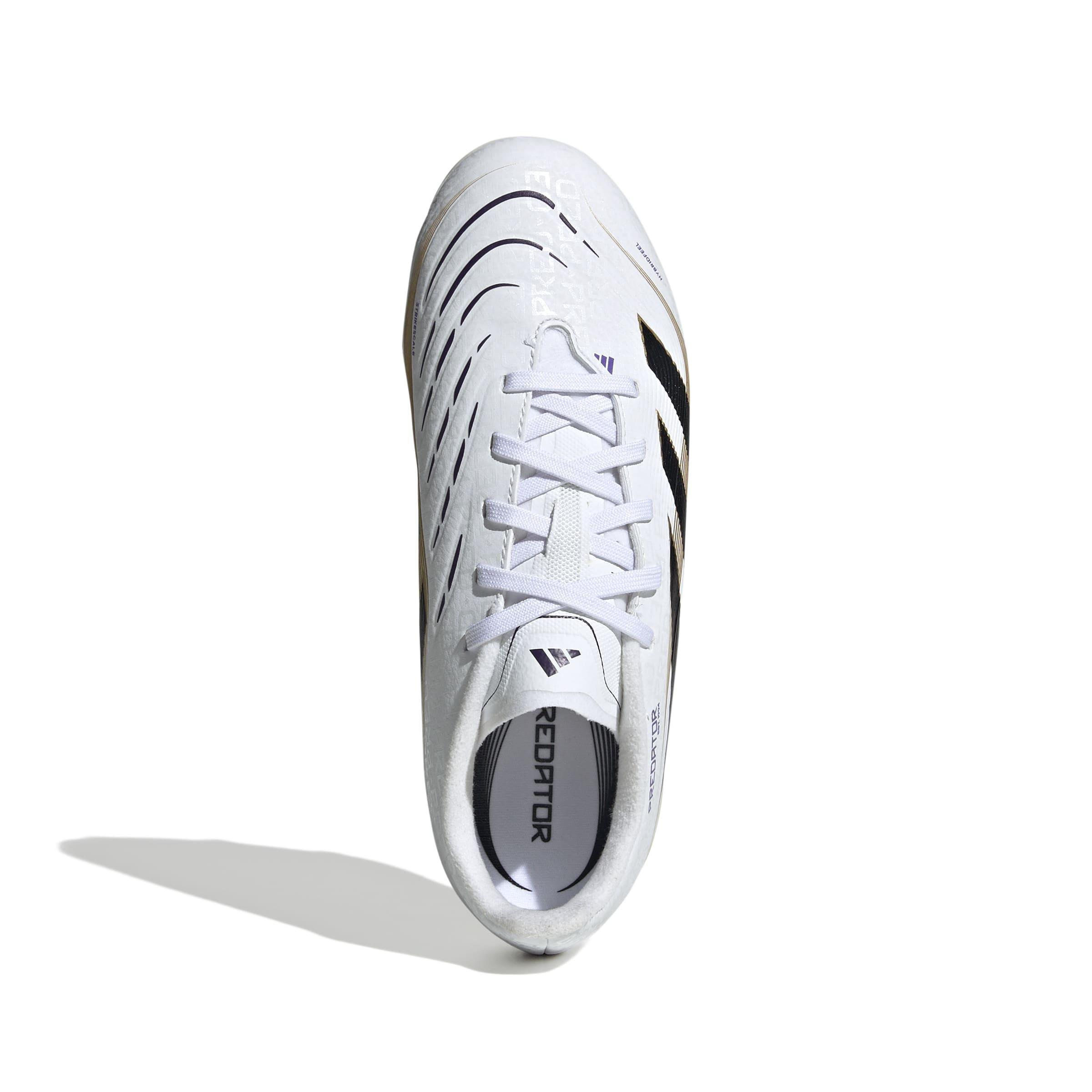 Kids Unisex Predator League Firm/Multi-Ground Boots, White, A701_ONE, large image number 1