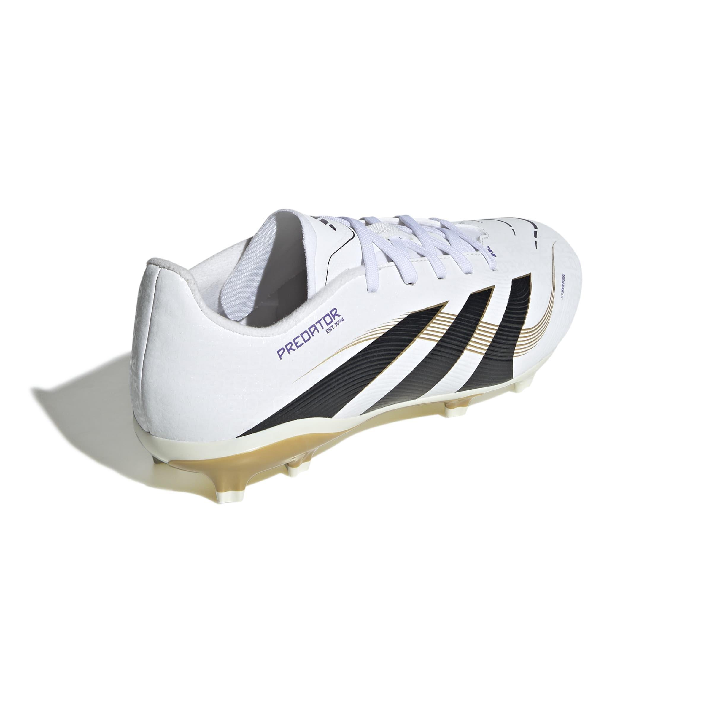 Kids Unisex Predator League Firm/Multi-Ground Boots, White, A701_ONE, large image number 3