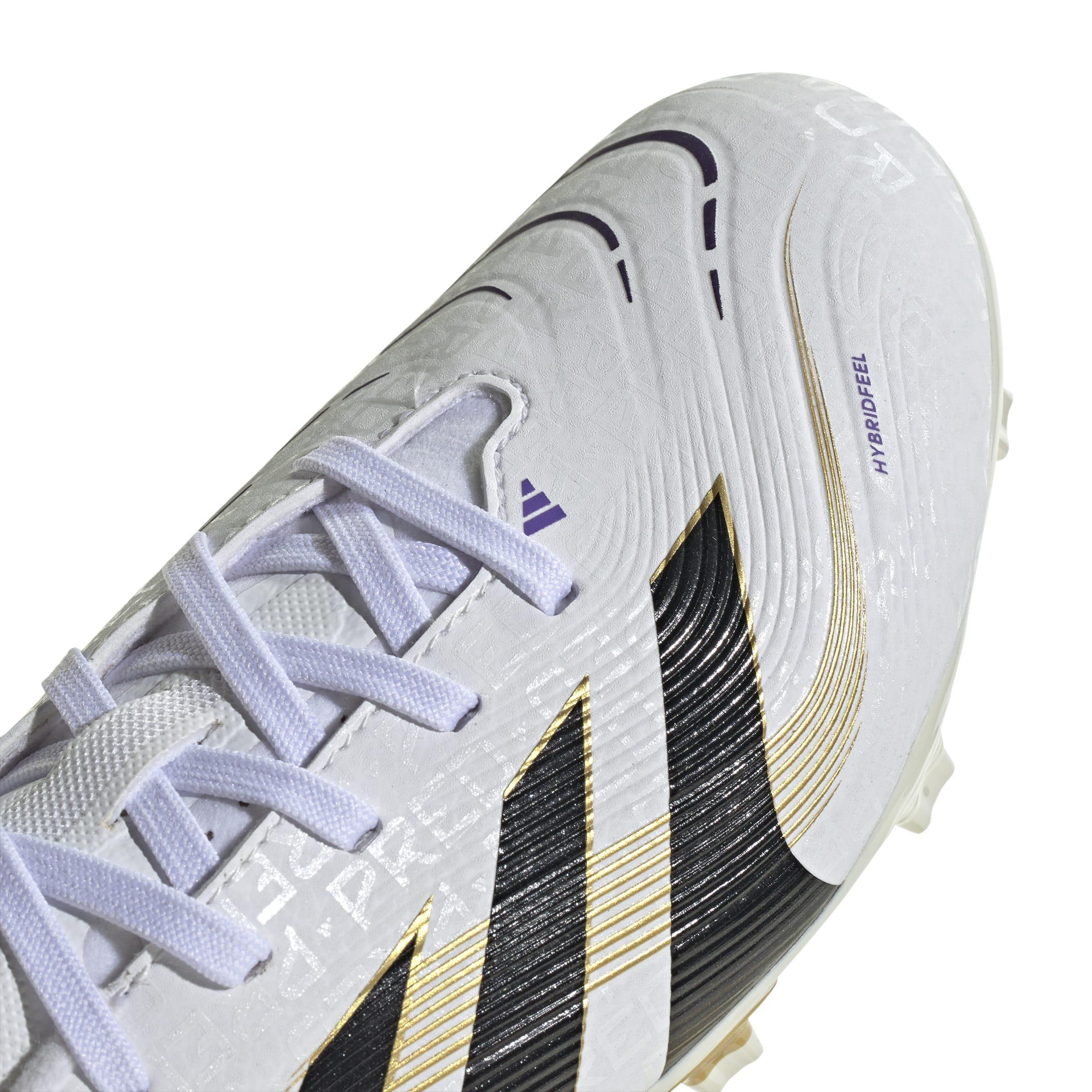 Kids Unisex Predator League Firm/Multi-Ground Boots, White, A701_ONE, large image number 5