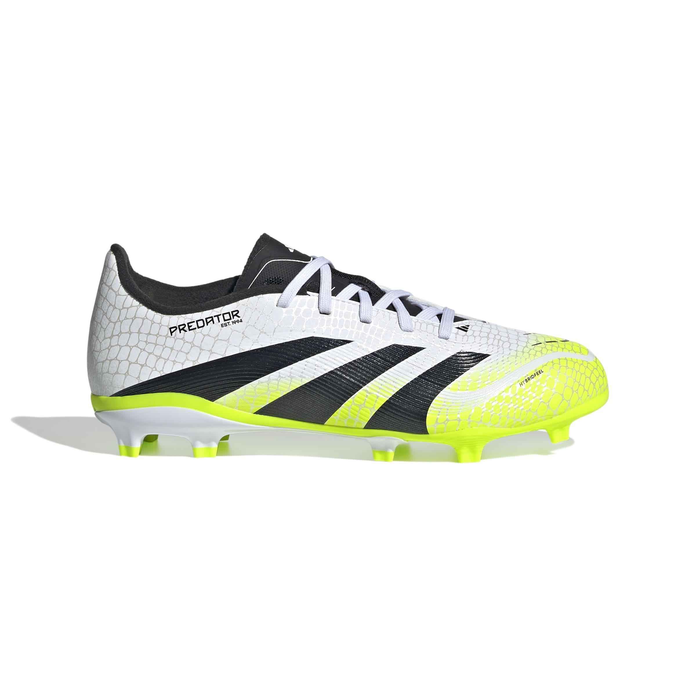 Kids Unisex Predator League Firm/Multi-Ground Boots, White, A701_ONE, large image number 0