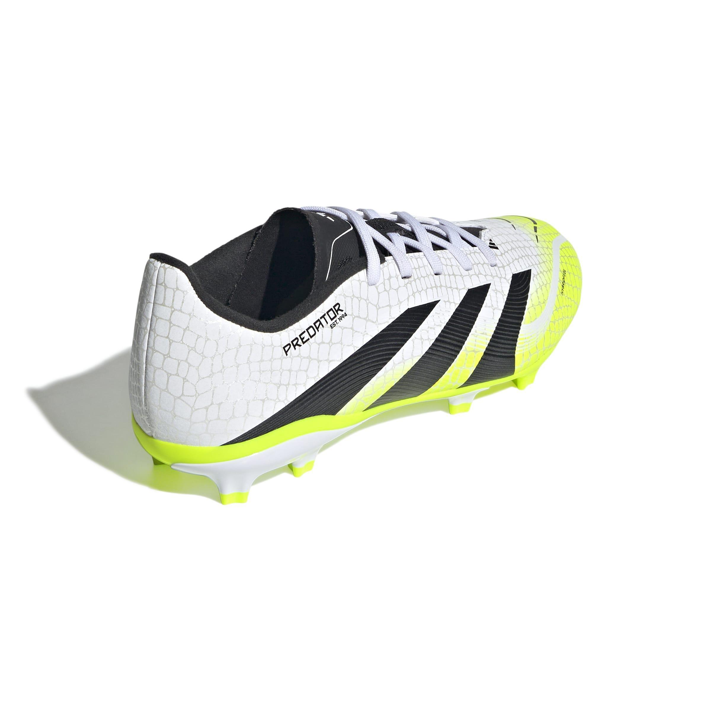 Kids Unisex Predator League Firm/Multi-Ground Boots, White, A701_ONE, large image number 3