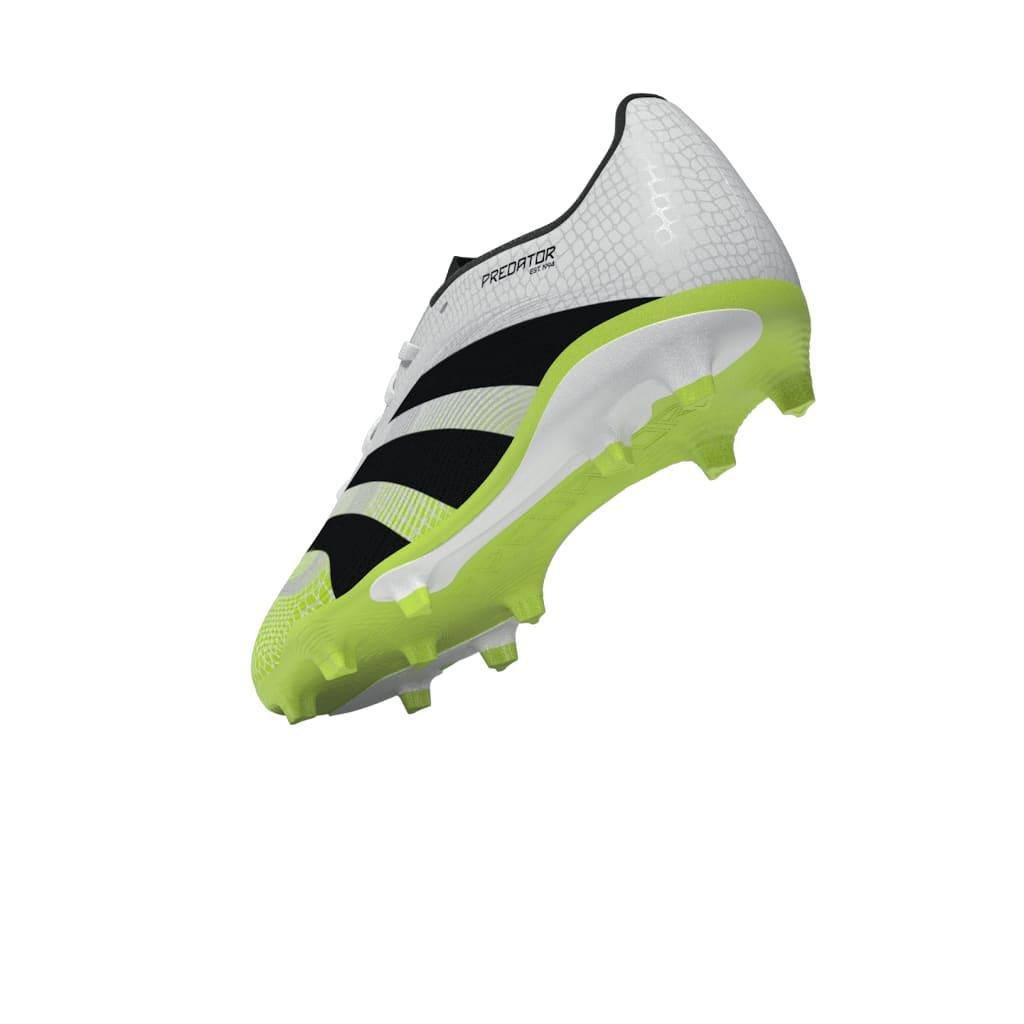 Kids Unisex Predator League Firm/Multi-Ground Boots, White, A701_ONE, large image number 6