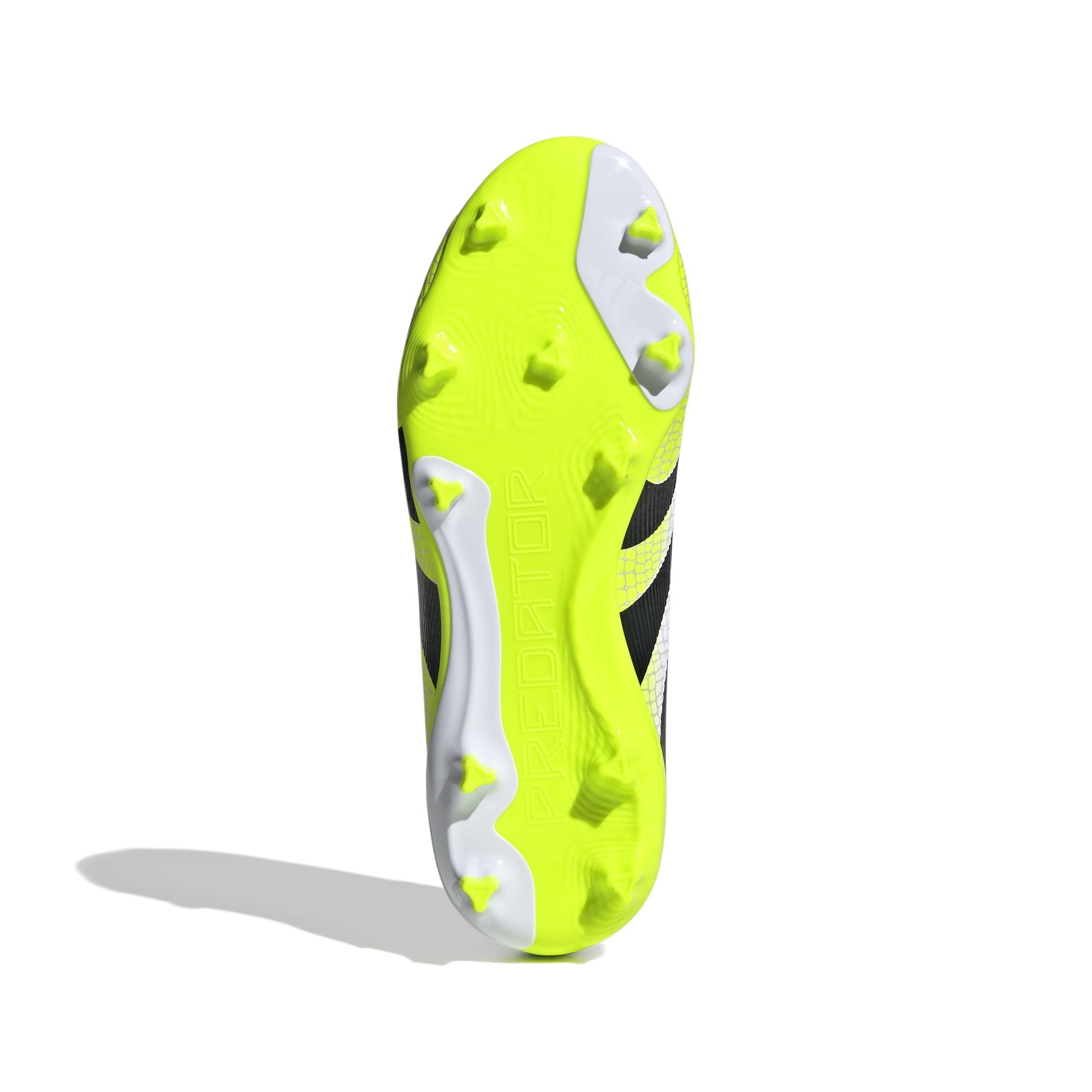 Kids Unisex Predator League Firm/Multi-Ground Boots, White, A701_ONE, large image number 8