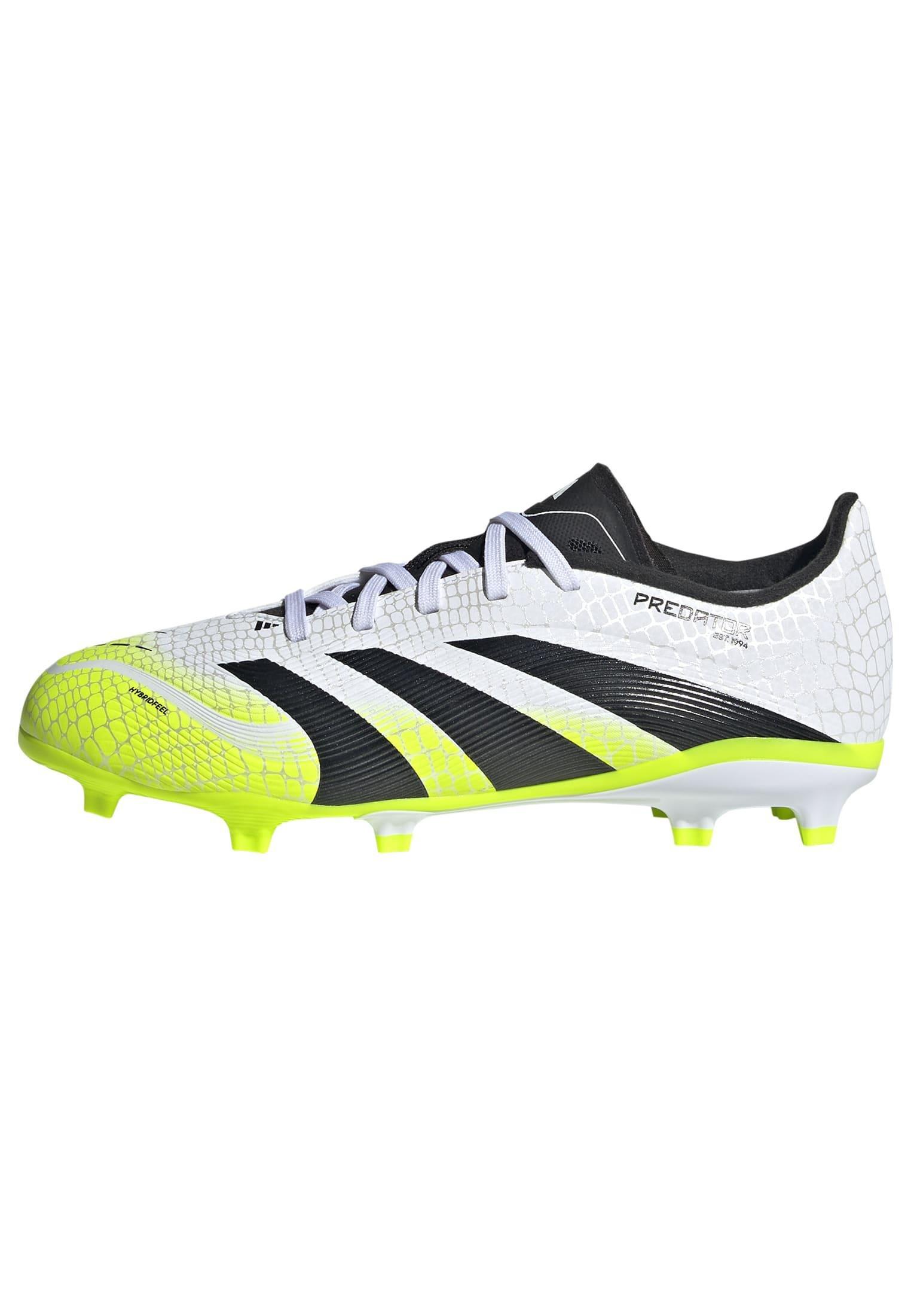 Kids Unisex Predator League Firm/Multi-Ground Boots, White, A701_ONE, large image number 11