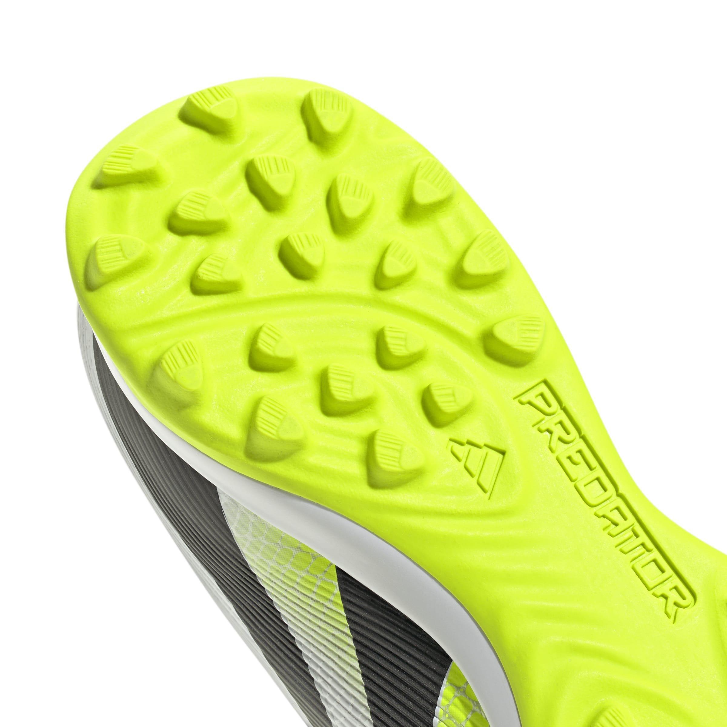 Unisex Predator League Turf Boots, White, A701_ONE, large image number 4