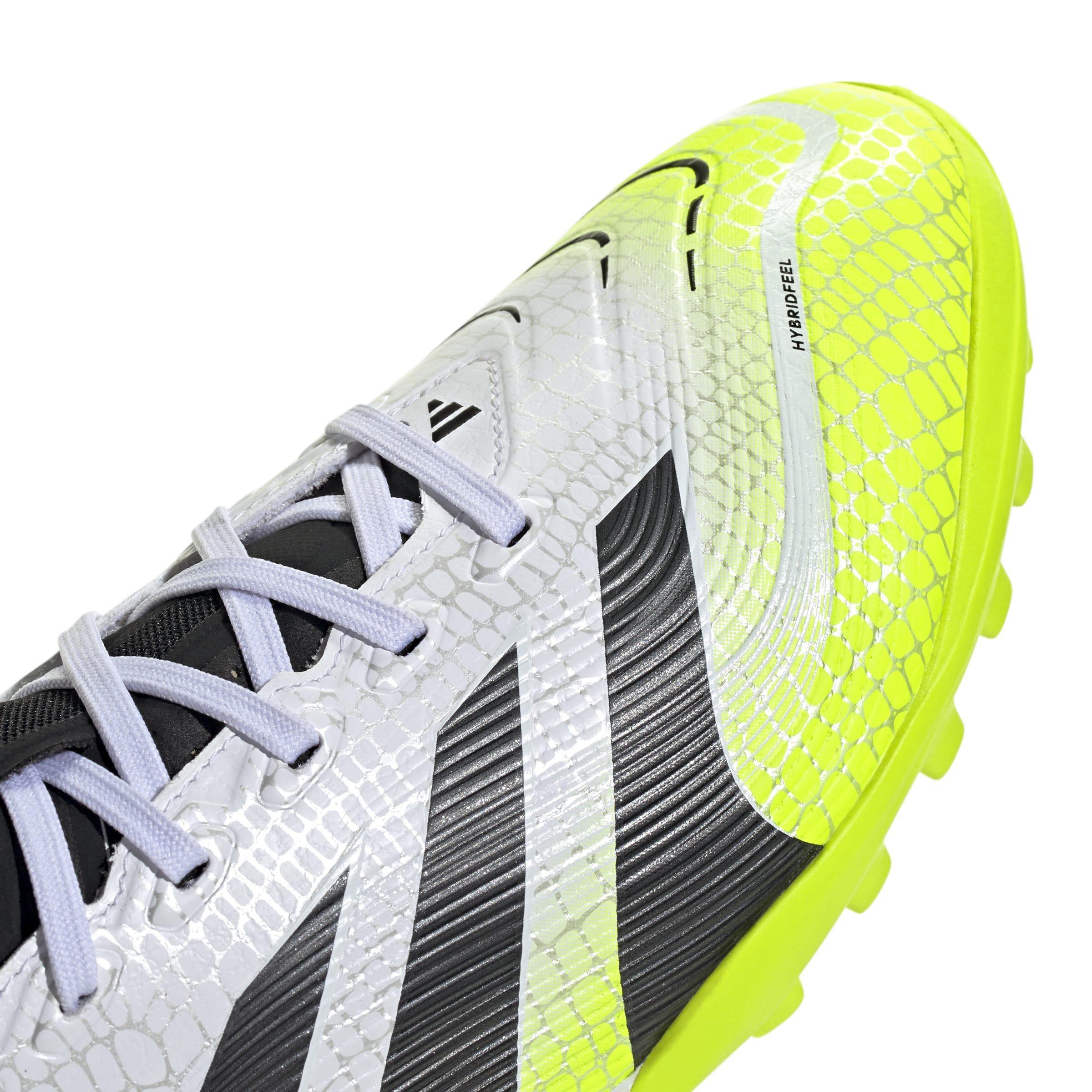 Unisex Predator League Turf Boots, White, A701_ONE, large image number 5