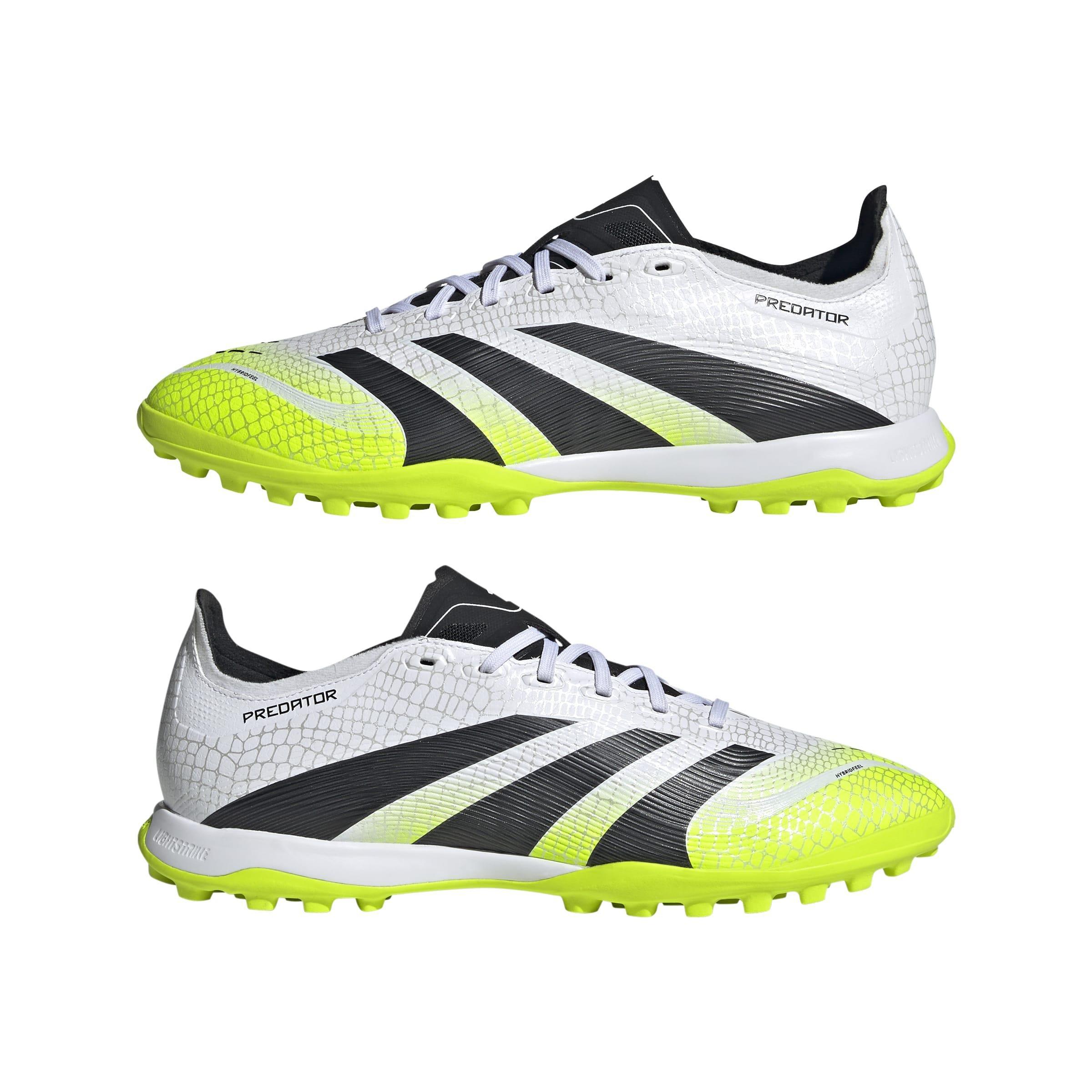 Unisex Predator League Turf Boots, White, A701_ONE, large image number 7