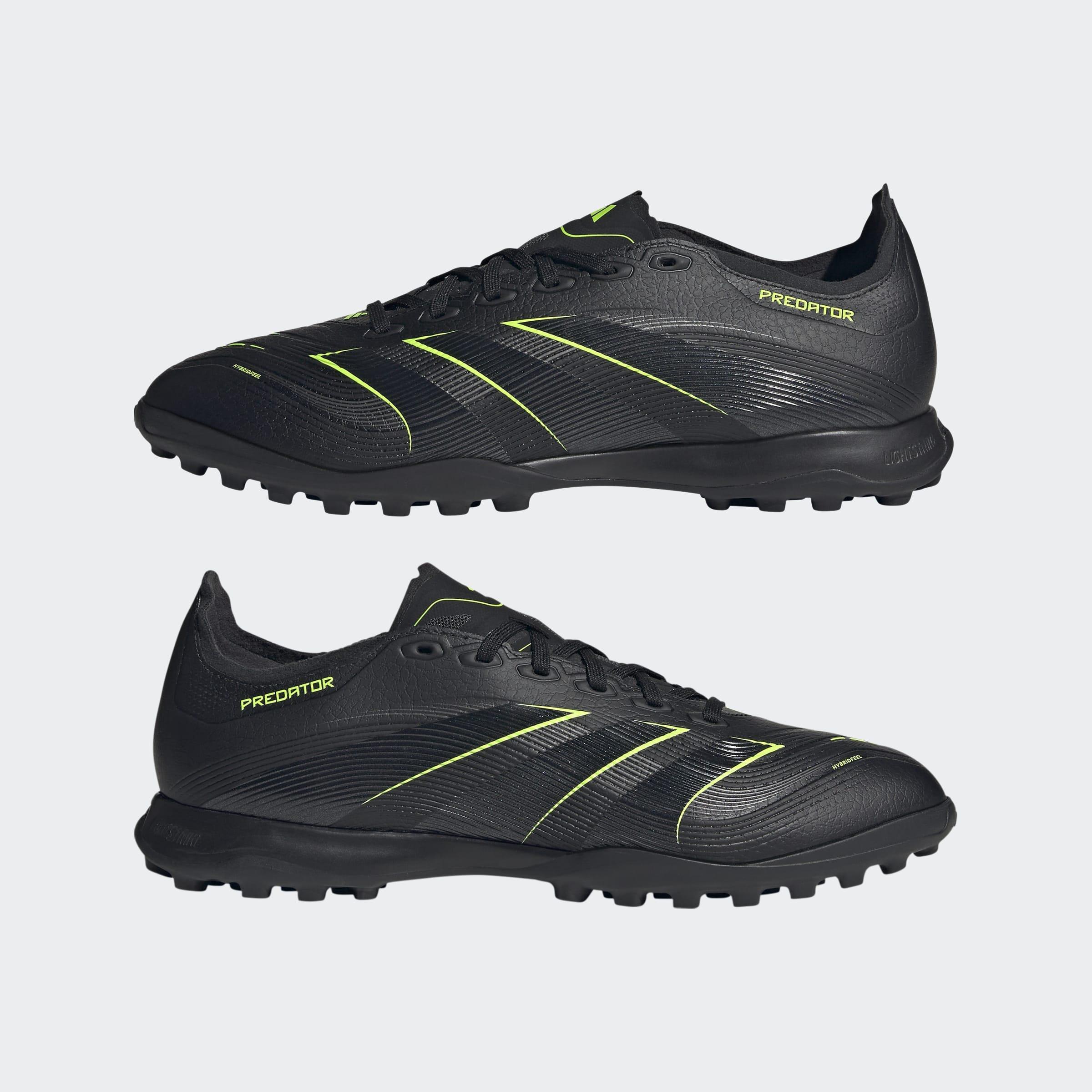 Unisex Predator League Turf Boots, Black, A701_ONE, large image number 6