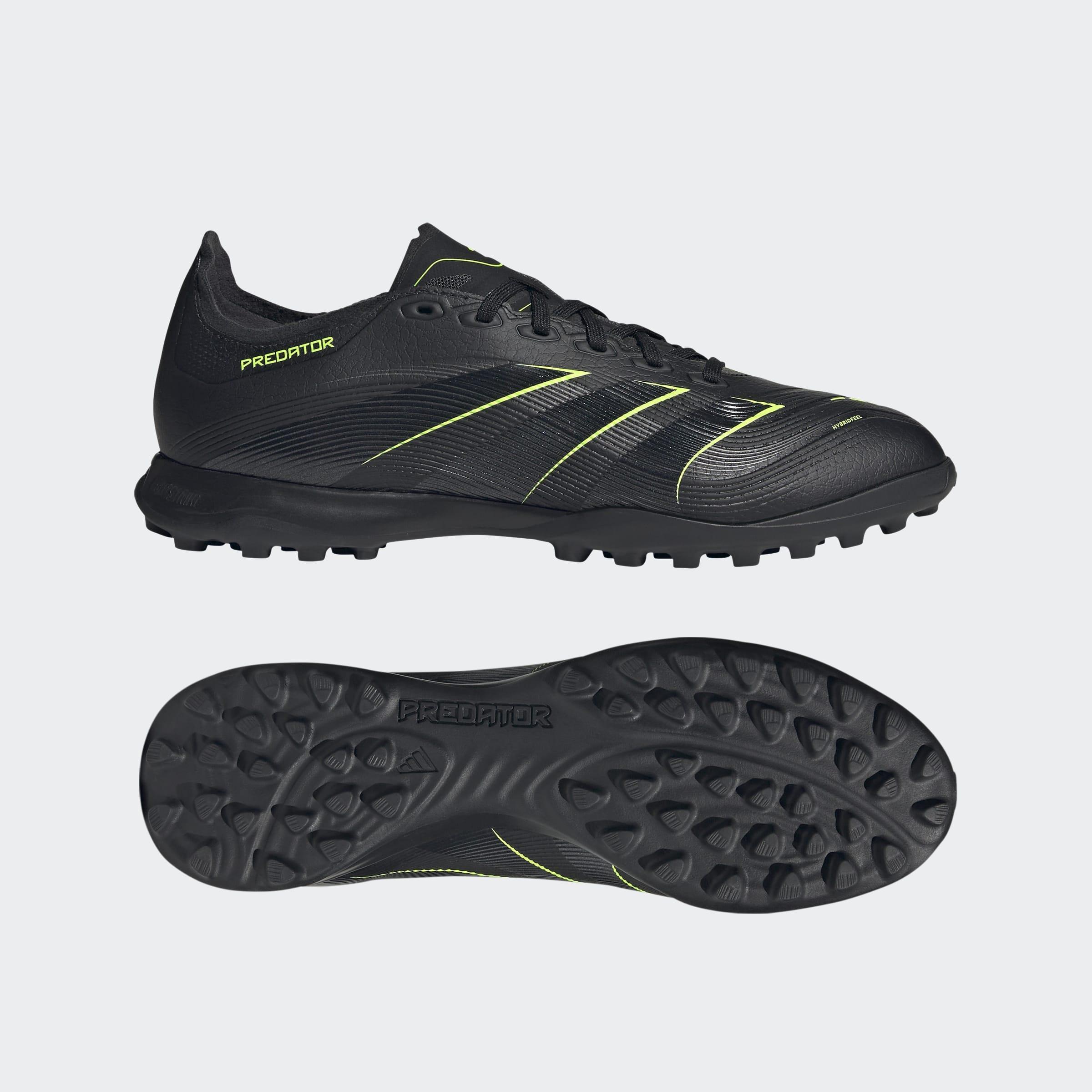 Unisex Predator League Turf Boots, Black, A701_ONE, large image number 7