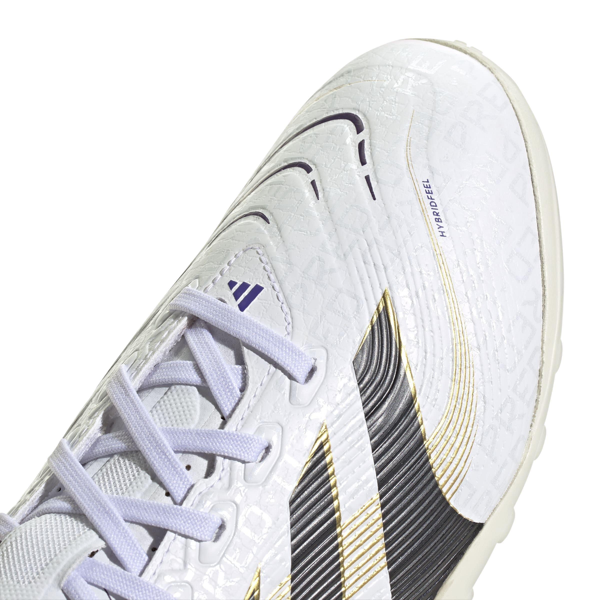 Unisex Predator League Turf Boots, White, A701_ONE, large image number 4