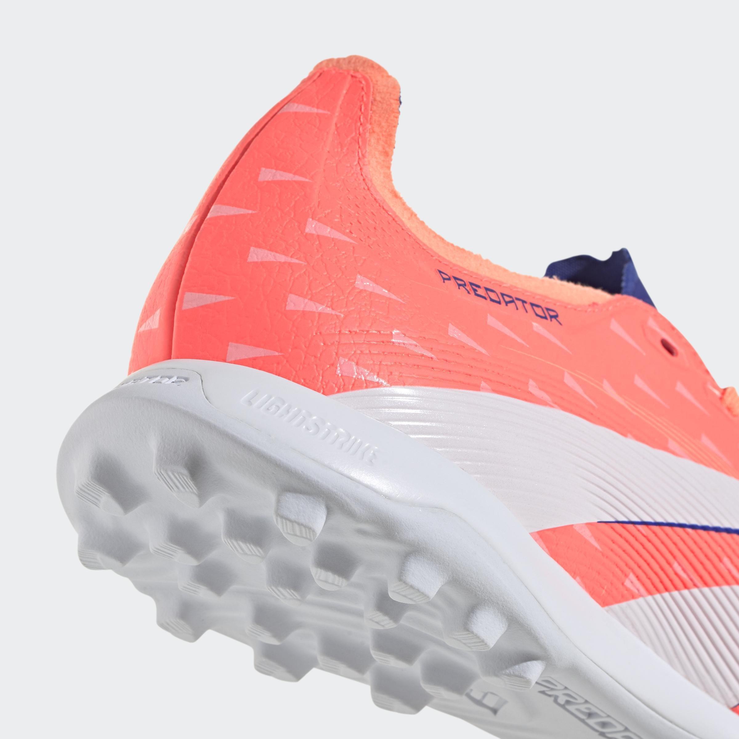 Unisex Predator League Turf Boots, Orange, A701_ONE, large image number 5