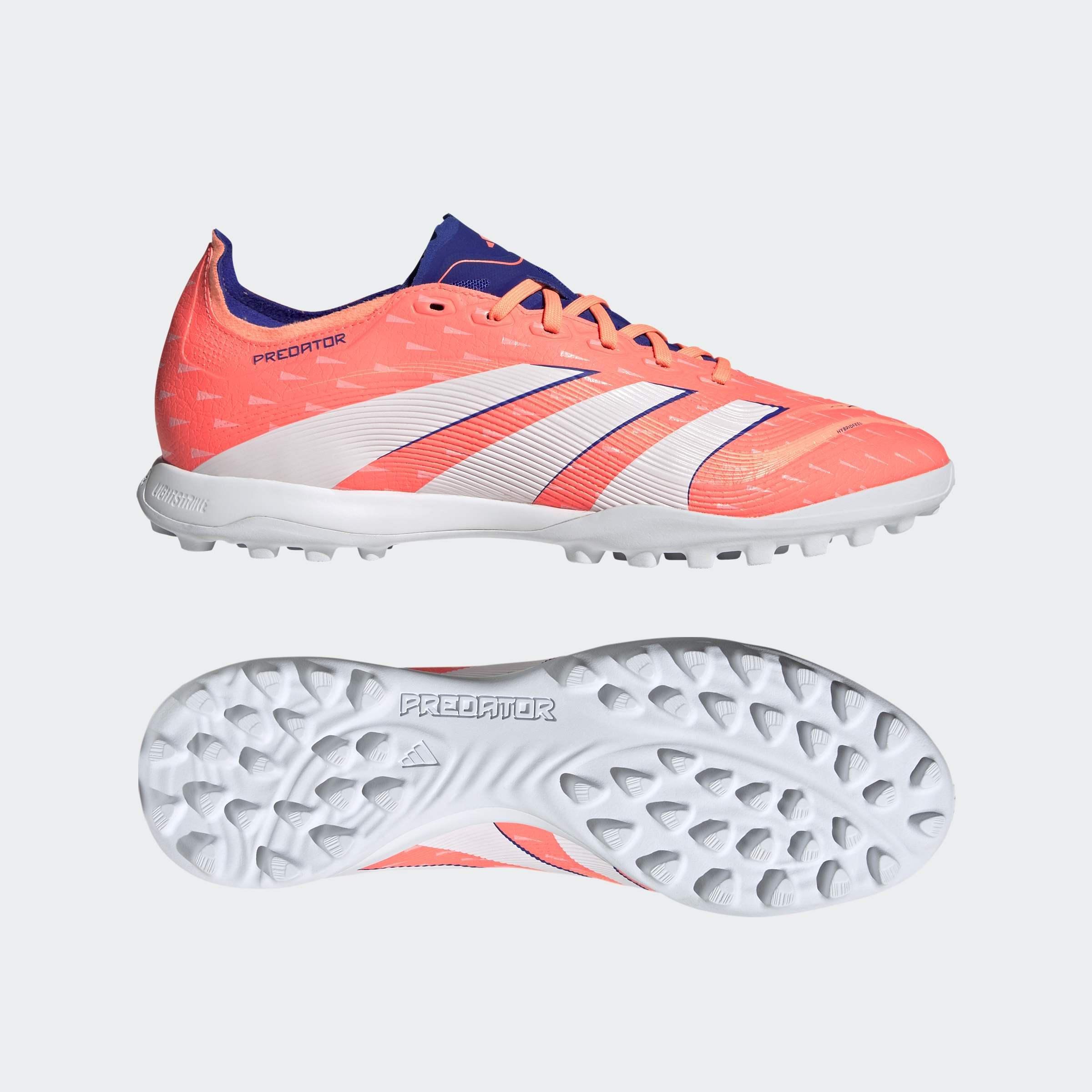 Unisex Predator League Turf Boots, Orange, A701_ONE, large image number 8