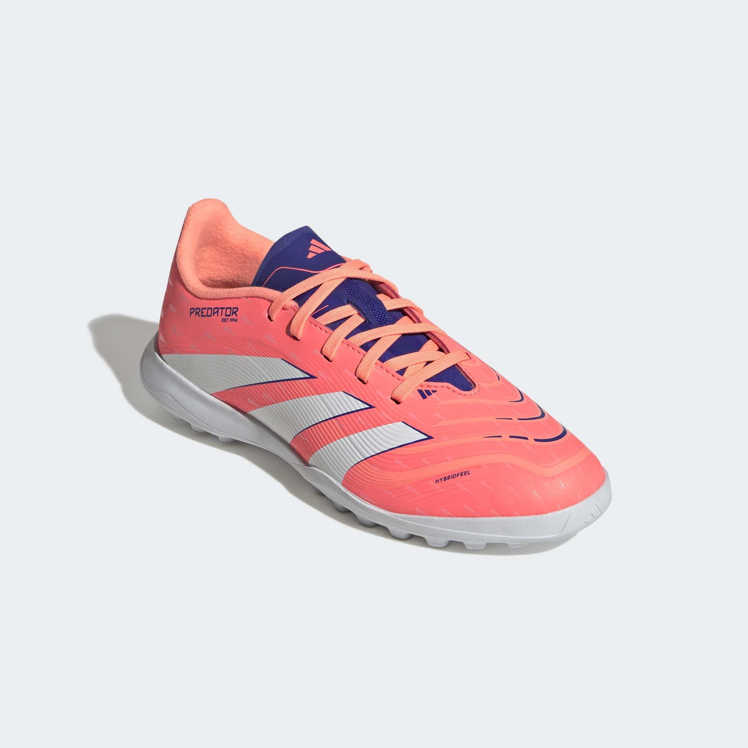 Kids Unisex Predator League Turf Boots, Orange, A701_ONE, large image number 2