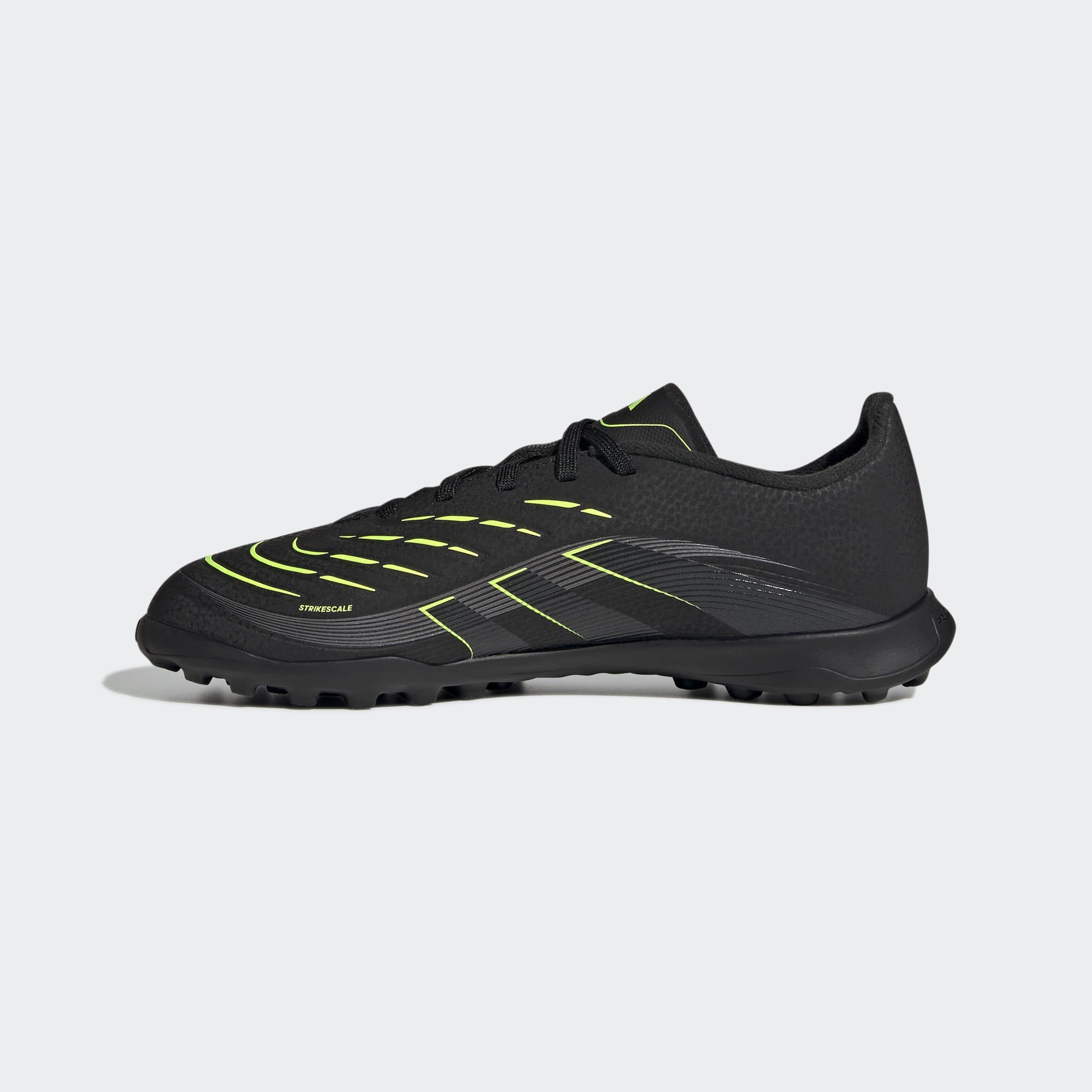 Kids Unisex Predator League Turf Boots, Black, A701_ONE, large image number 7