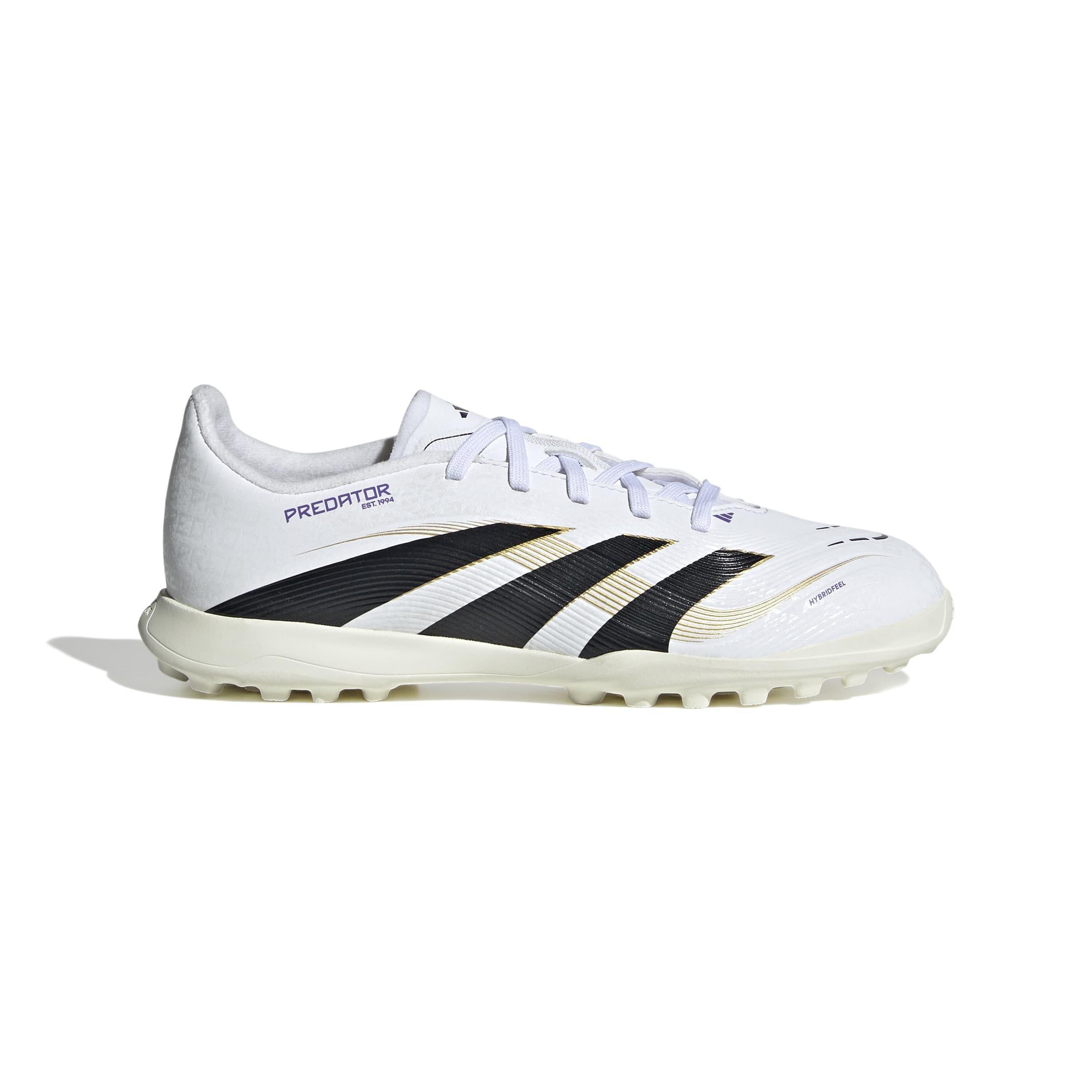 Kids Unisex Predator League Turf Boots, White, A701_ONE, large image number 0