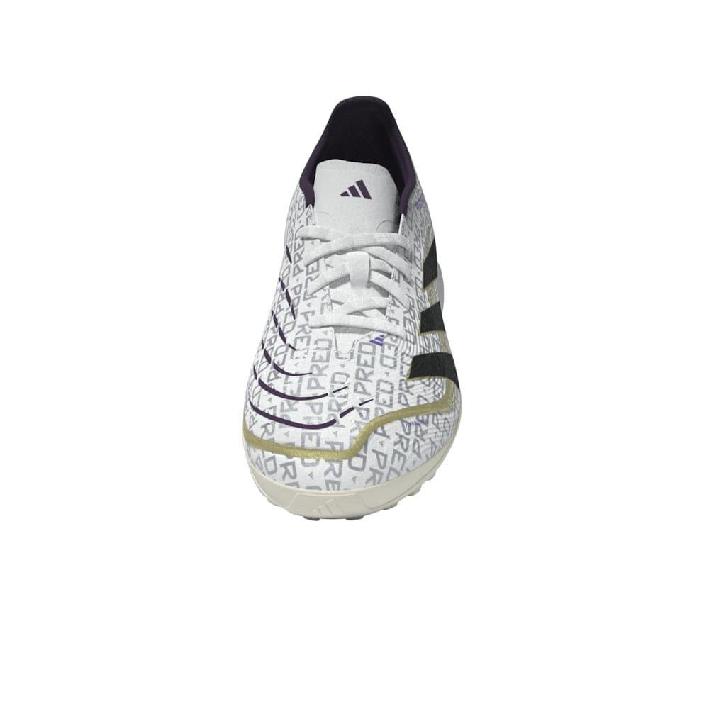 Kids Unisex Predator League Turf Boots, White, A701_ONE, large image number 6