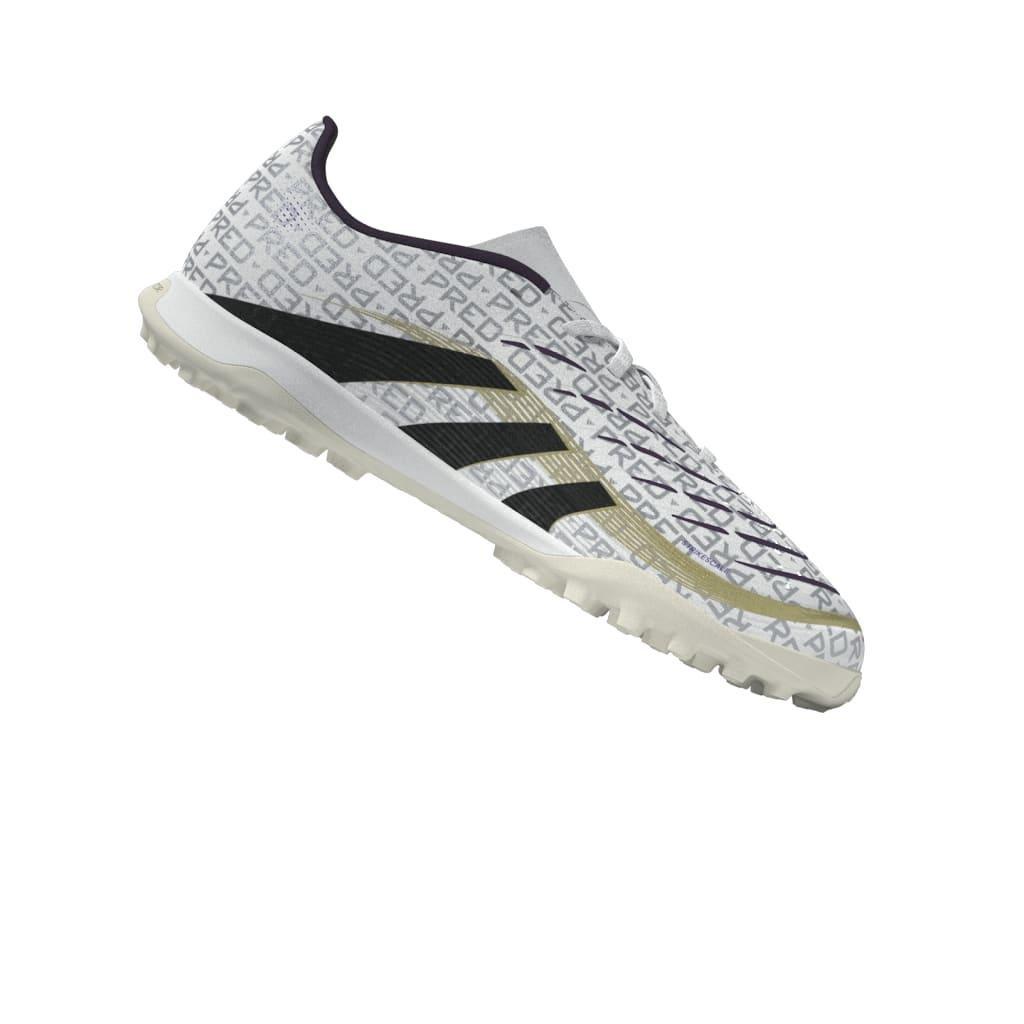 Kids Unisex Predator League Turf Boots, White, A701_ONE, large image number 8