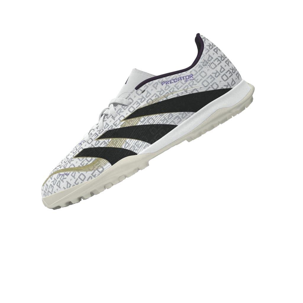 Kids Unisex Predator League Turf Boots, White, A701_ONE, large image number 13