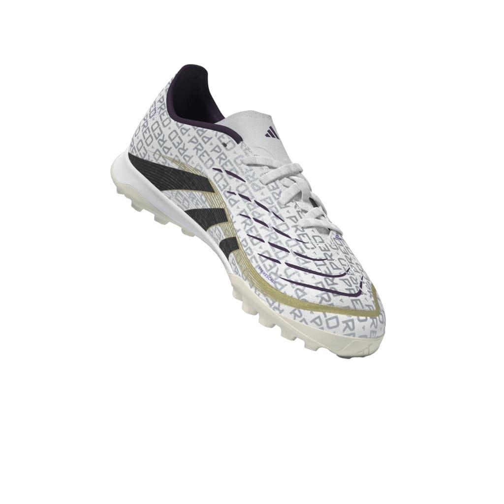 Kids Unisex Predator League Turf Boots, White, A701_ONE, large image number 14