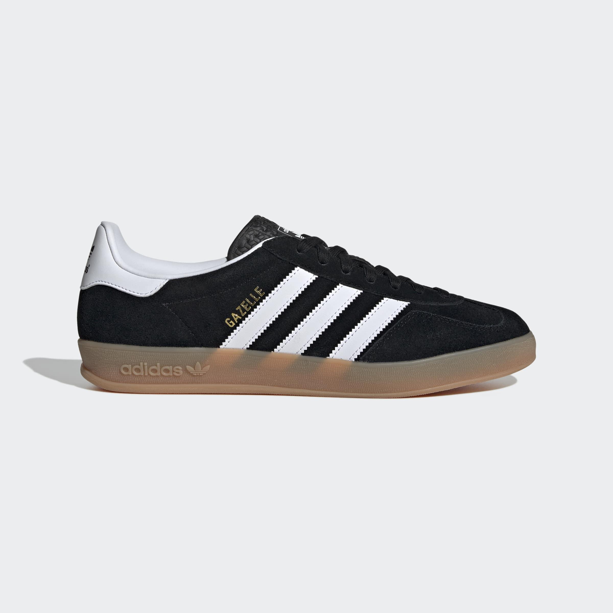Gazelle Indoor Shoes, Black, A701_ONE, medium