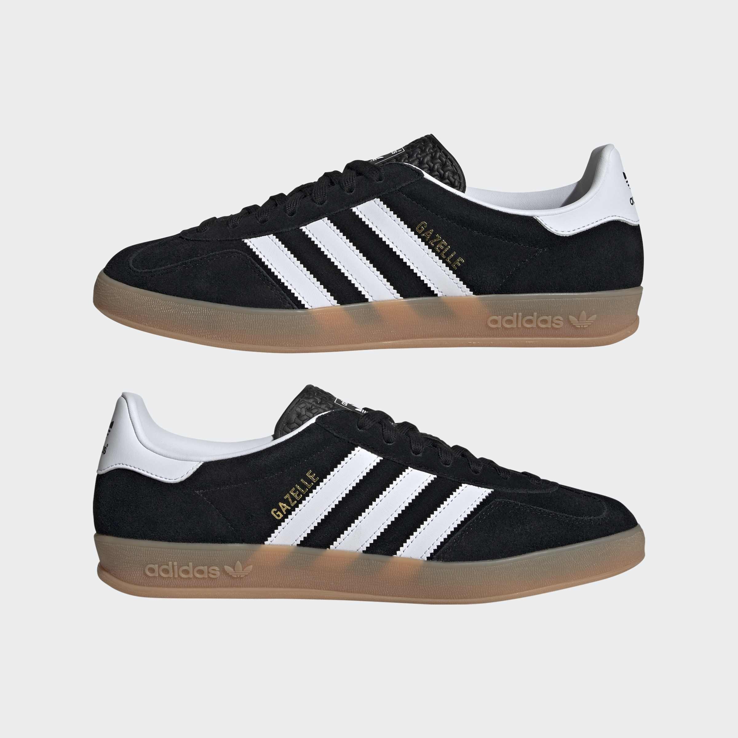 Gazelle Indoor Shoes, Black, A701_ONE, large image number 6
