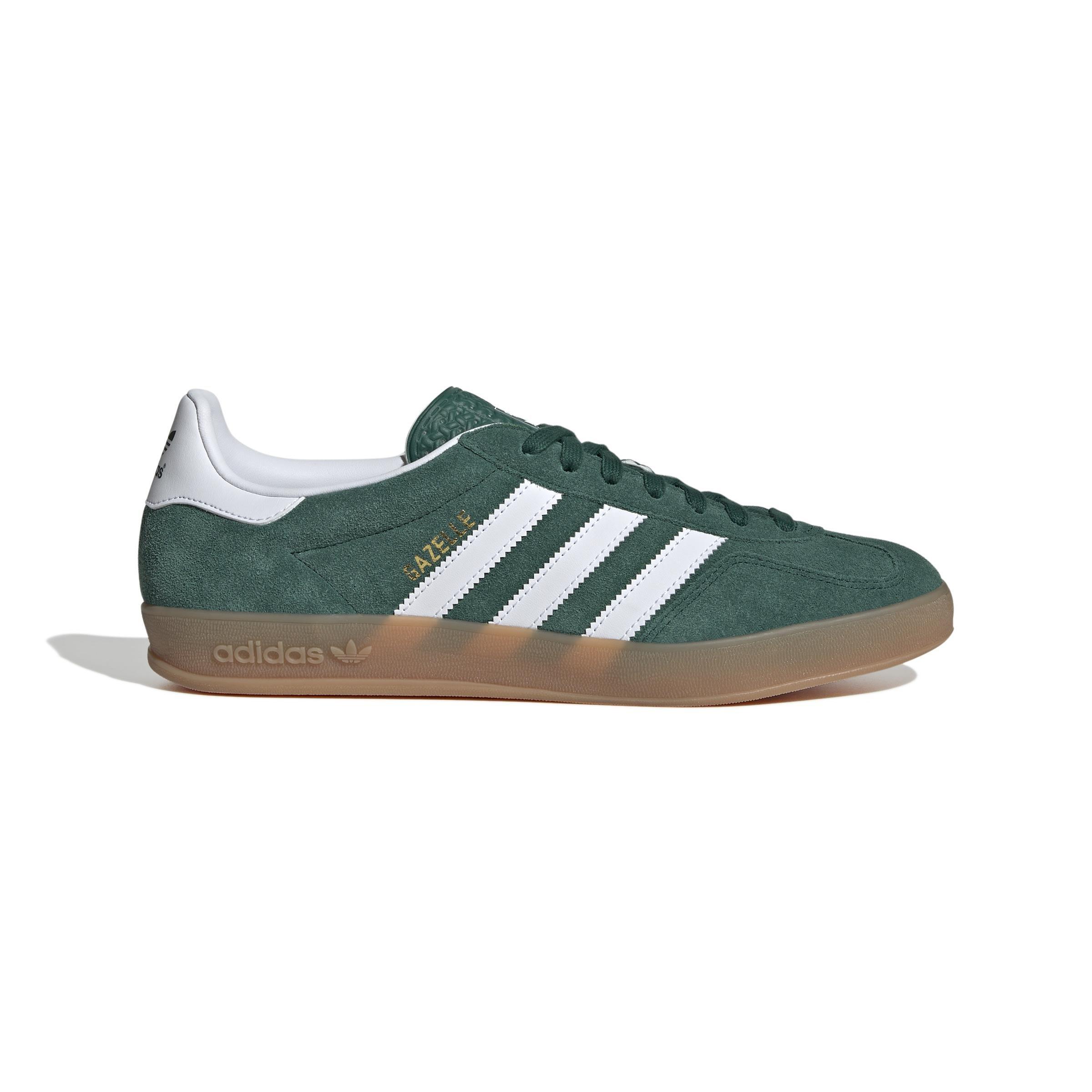 Gazelle Indoor Shoes, Green, A701_ONE, medium
