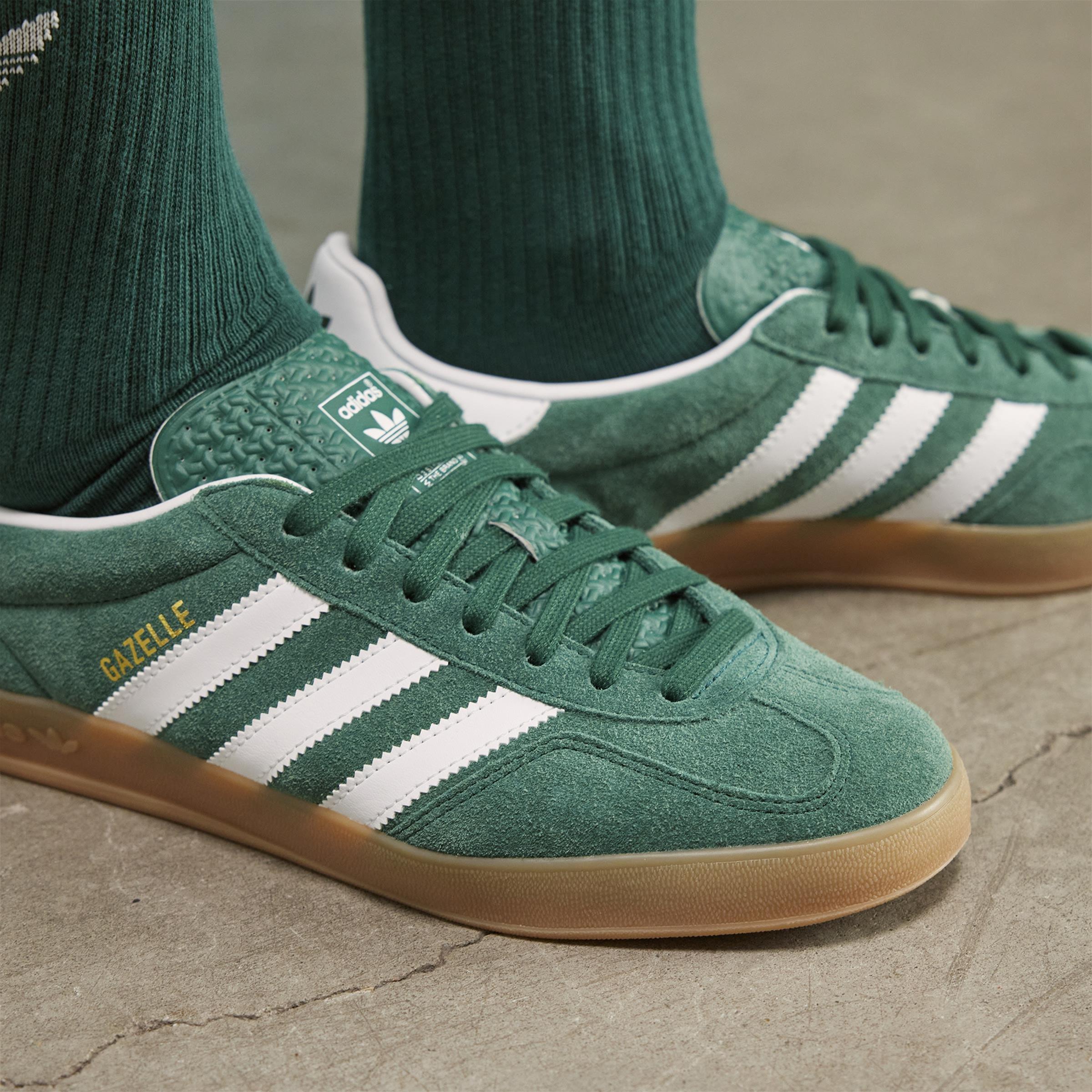 Gazelle Indoor Shoes, Green, , large image number 7