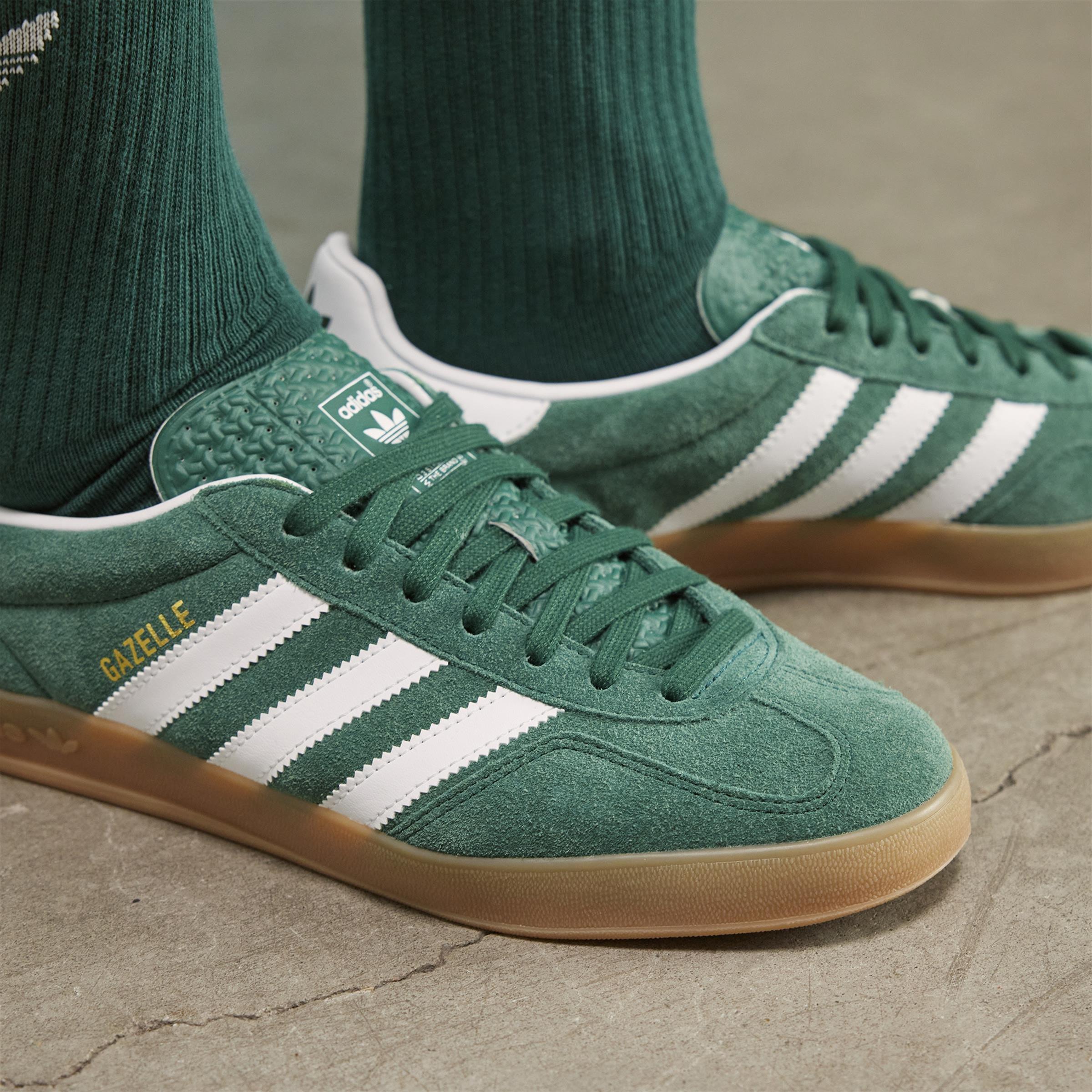 Gazelle Indoor Shoes, Green, A701_ONE, large image number 7