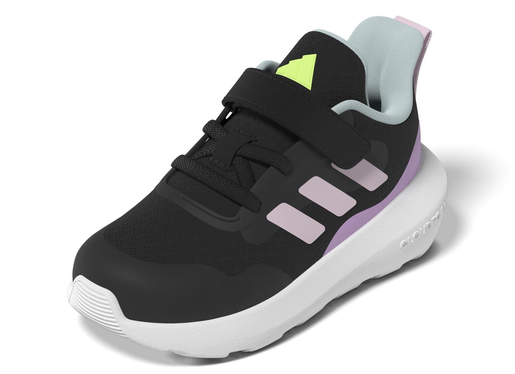 Unisex Kids Fortarun 2.0 Shoes, Black, , large image number 7