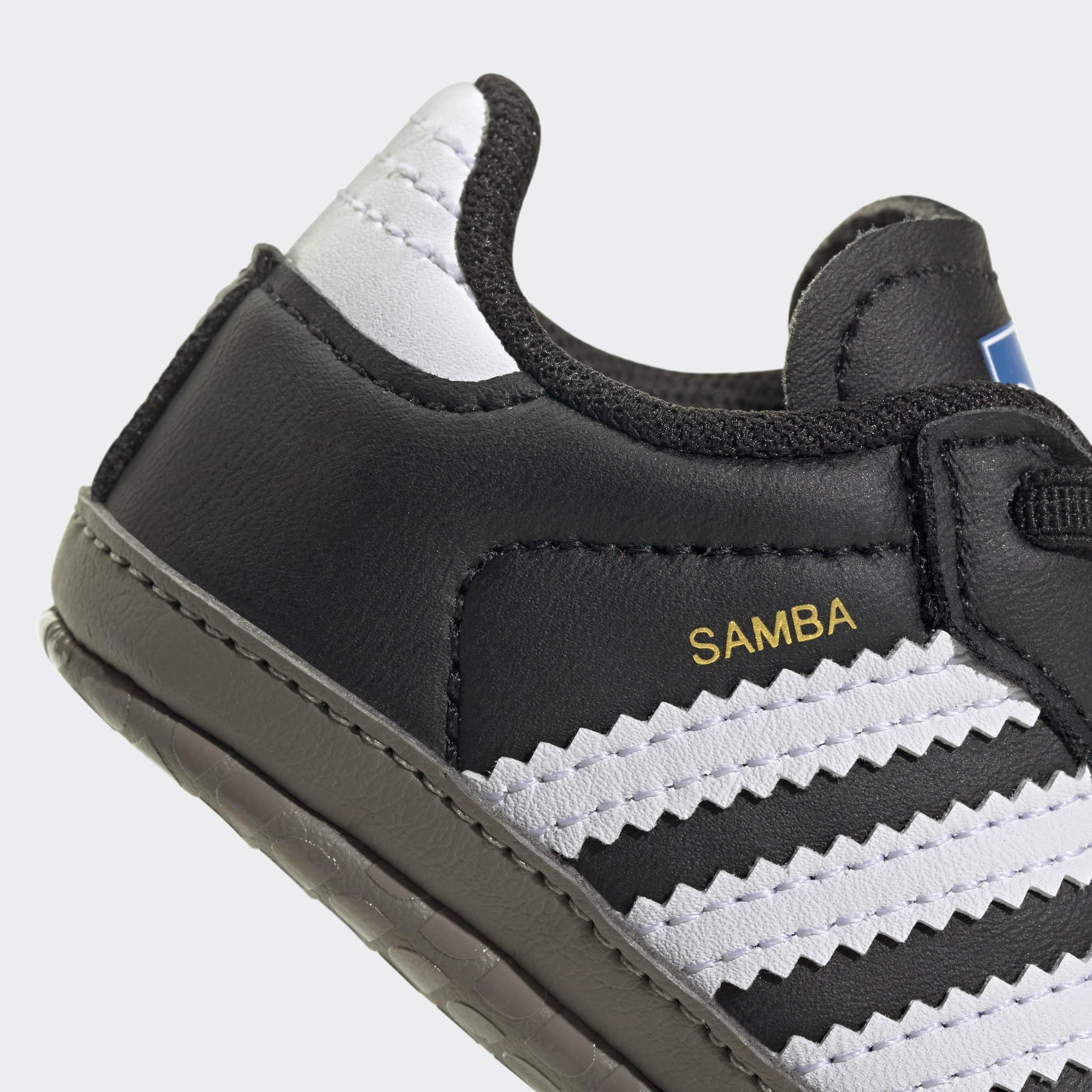 Kids Unisex Samba Shoes, Black, A701_ONE, large image number 4