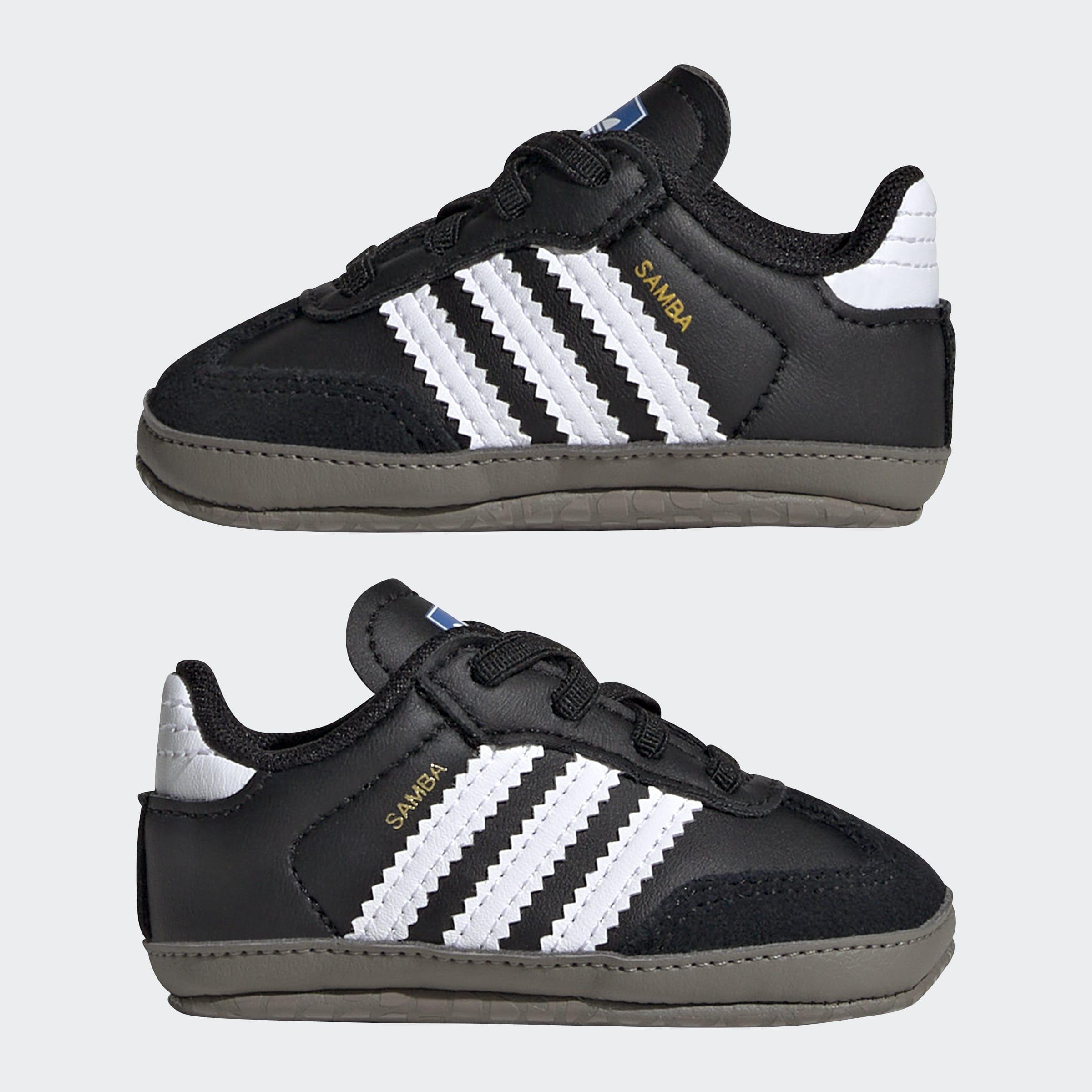 Kids Unisex Samba Shoes, Black, A701_ONE, large image number 6
