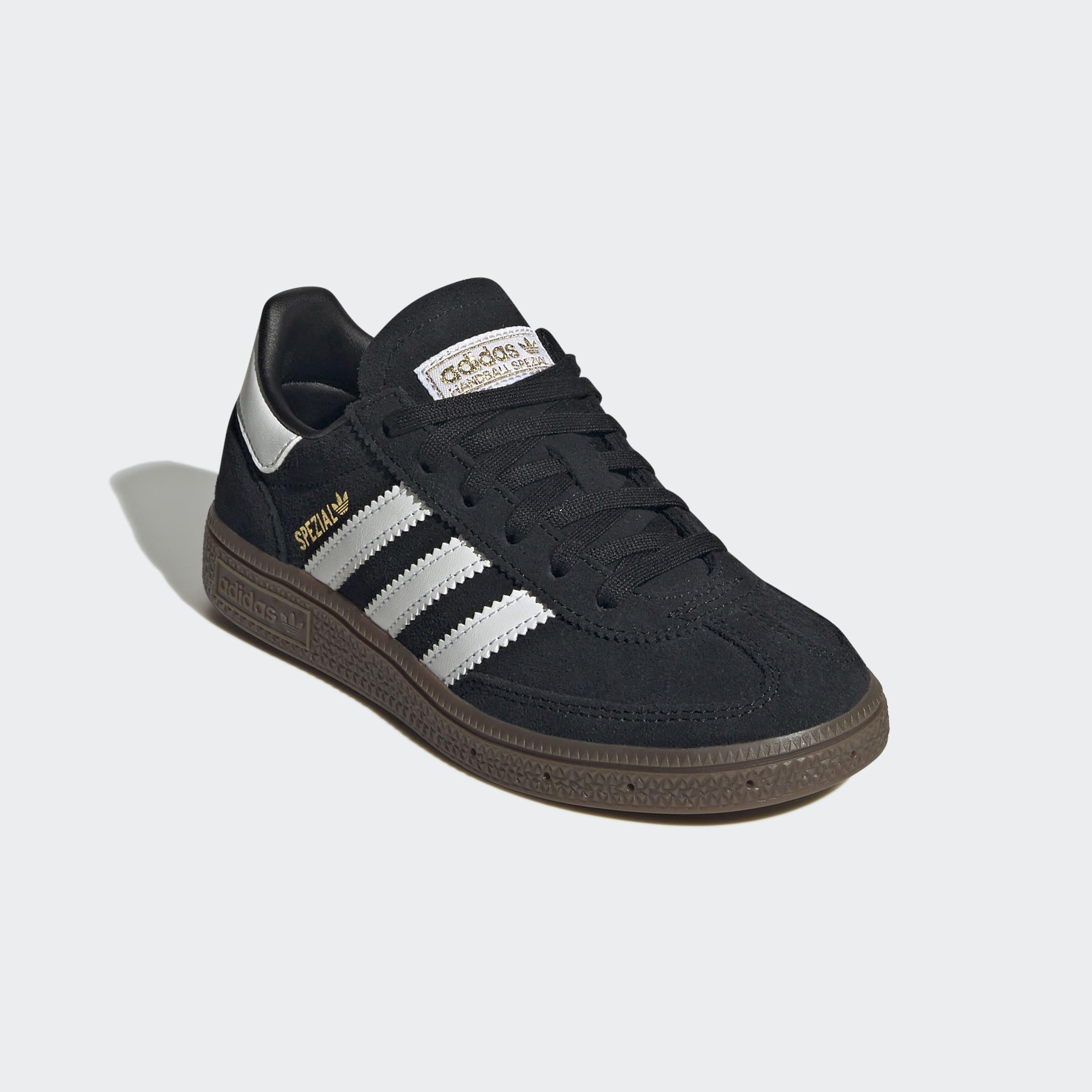 Kids Unisex Handball Spezial Shoes, Black, A701_ONE, large image number 2