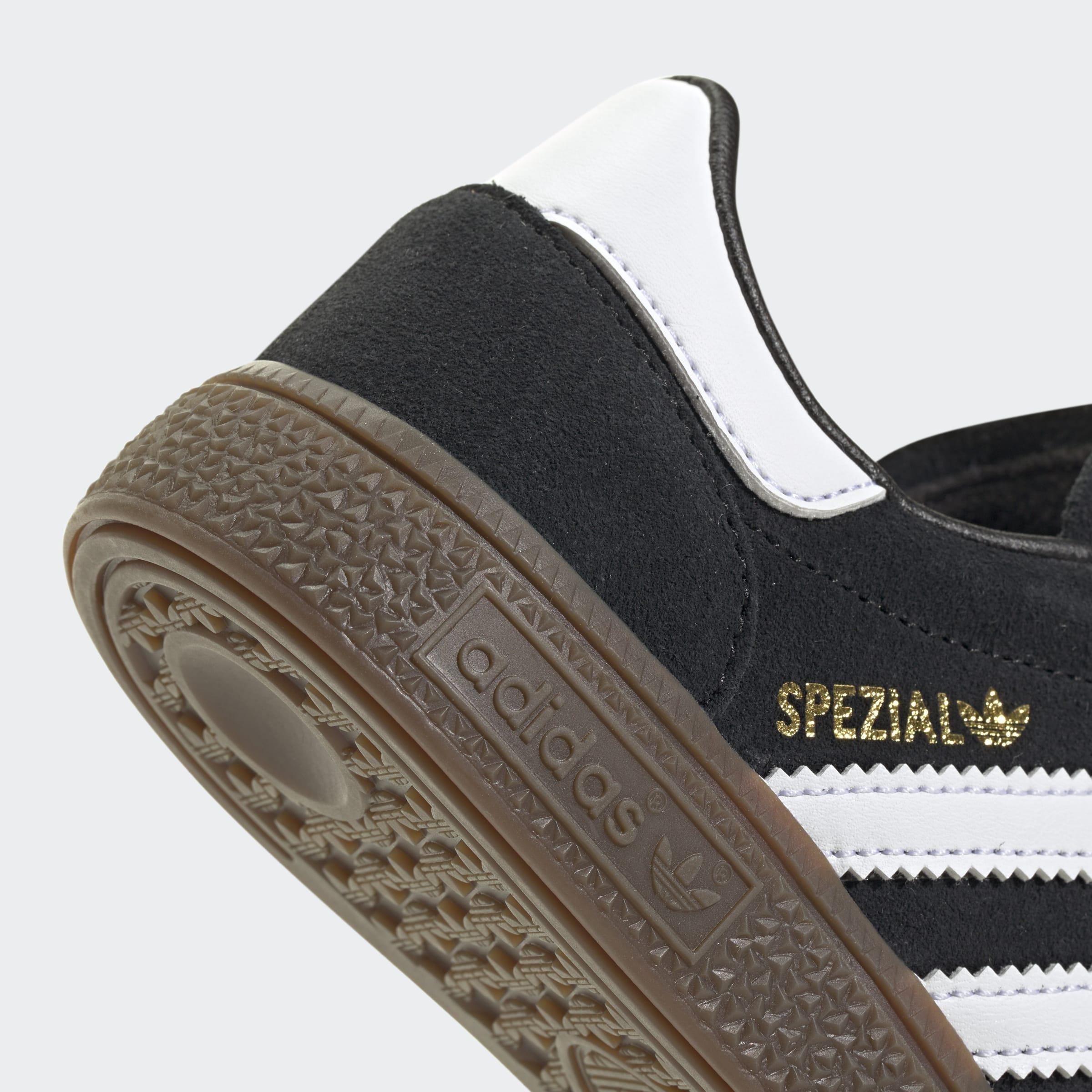 Kids Unisex Handball Spezial Shoes, Black, A701_ONE, large image number 4