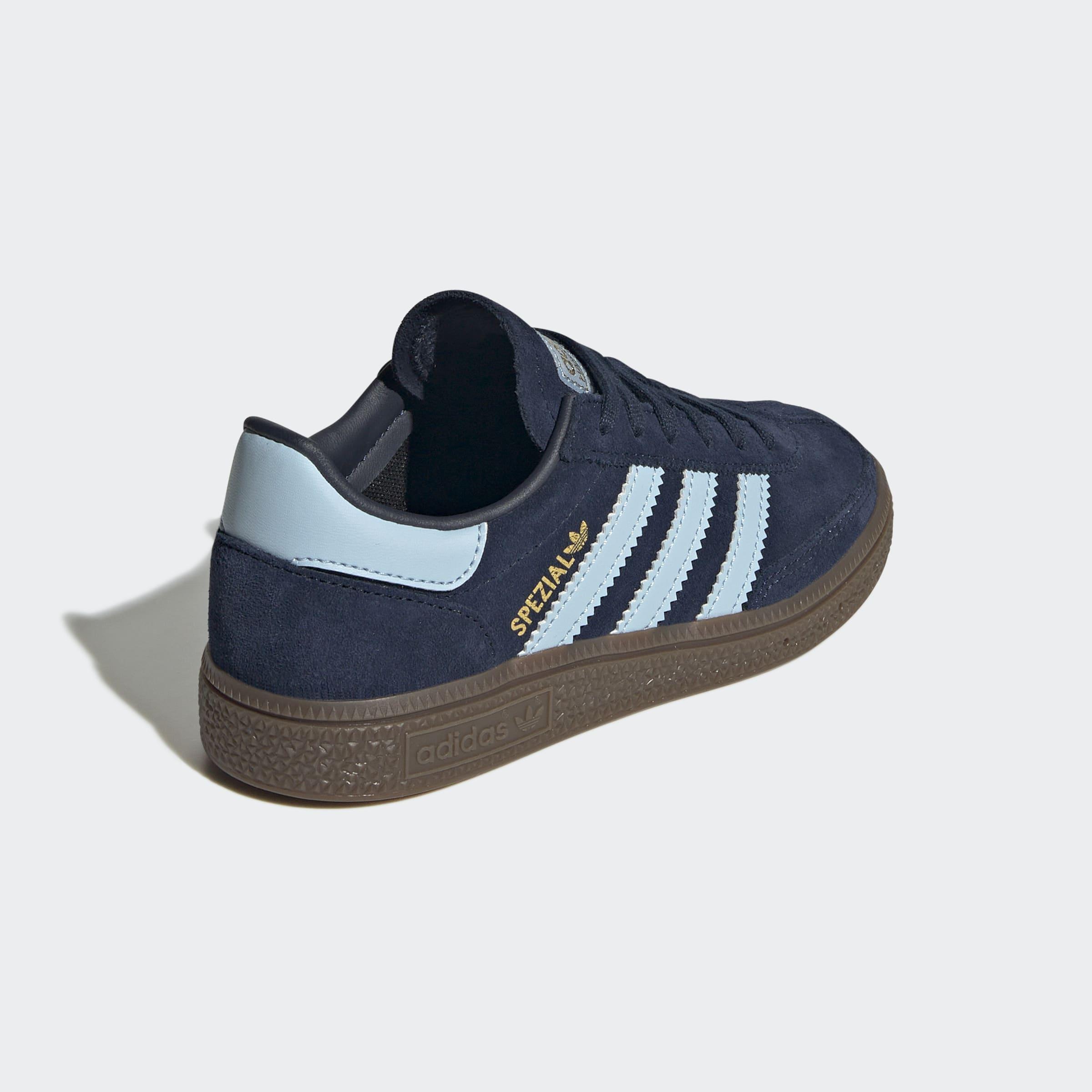 Kids Unisex Handball Spezial Shoes, Blue, A701_ONE, large image number 3