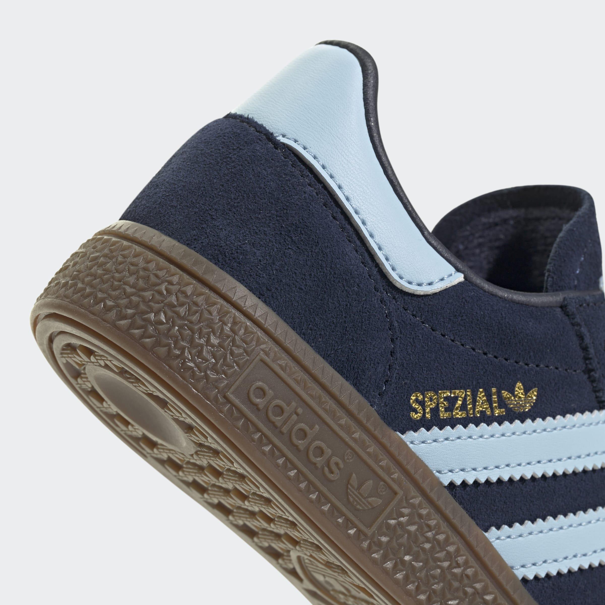 Kids Unisex Handball Spezial Shoes, Blue, A701_ONE, large image number 4