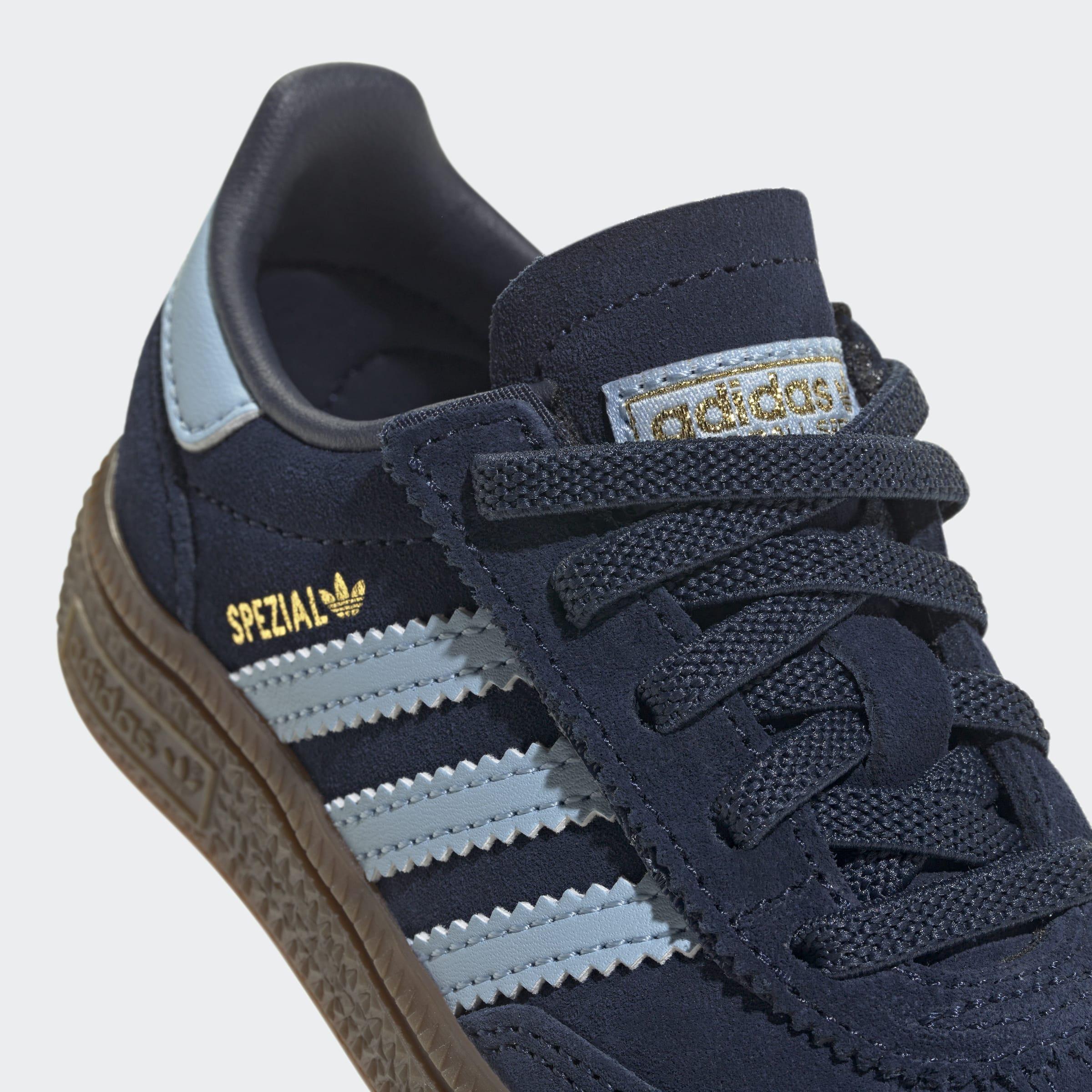 Kids Unisex Handball Spezial Comfort Closure Elastic Lace Shoes,Blue, A701_ONE, large image number 5