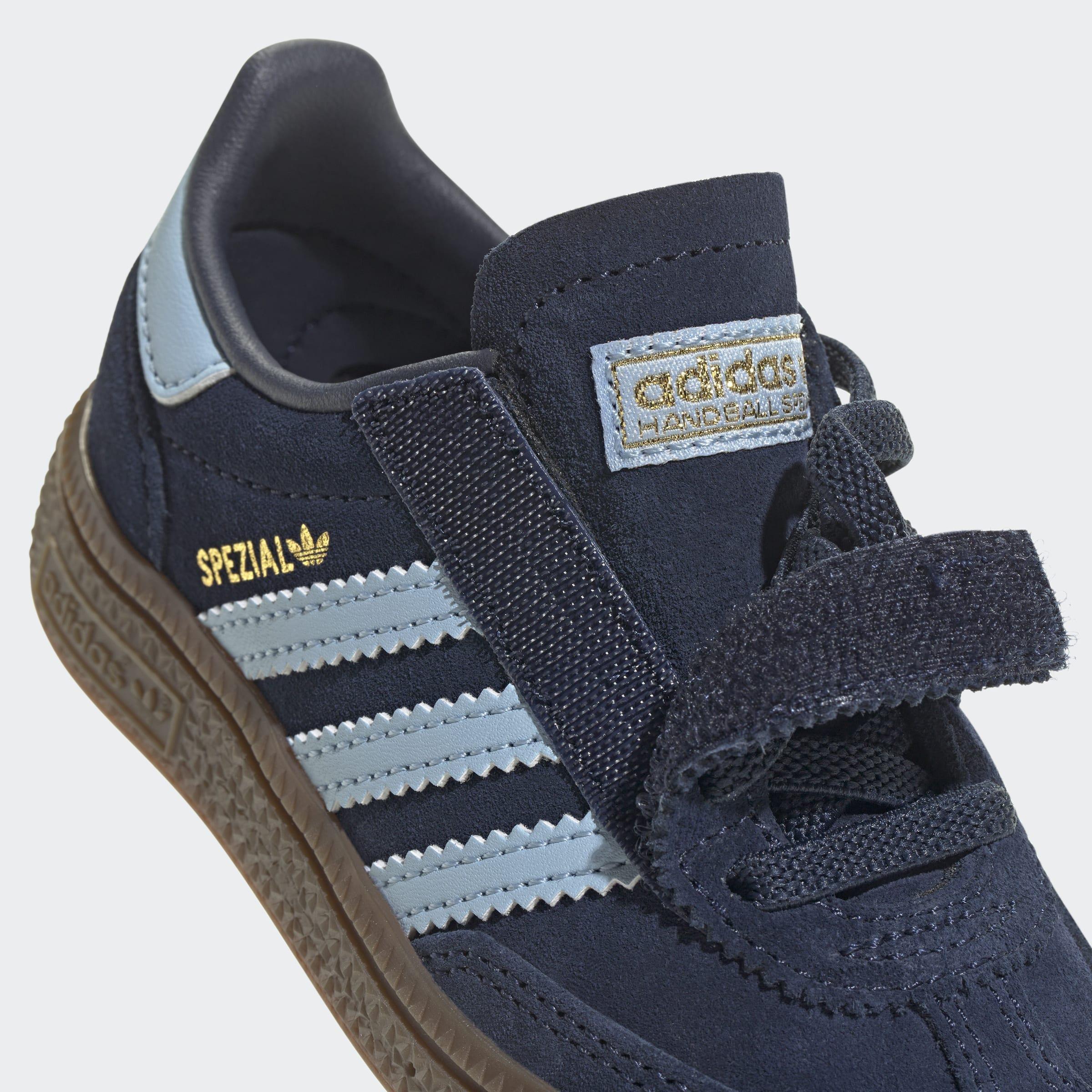 Kids Unisex Handball Spezial Comfort Closure Elastic Lace Shoes,Blue, A701_ONE, large image number 7