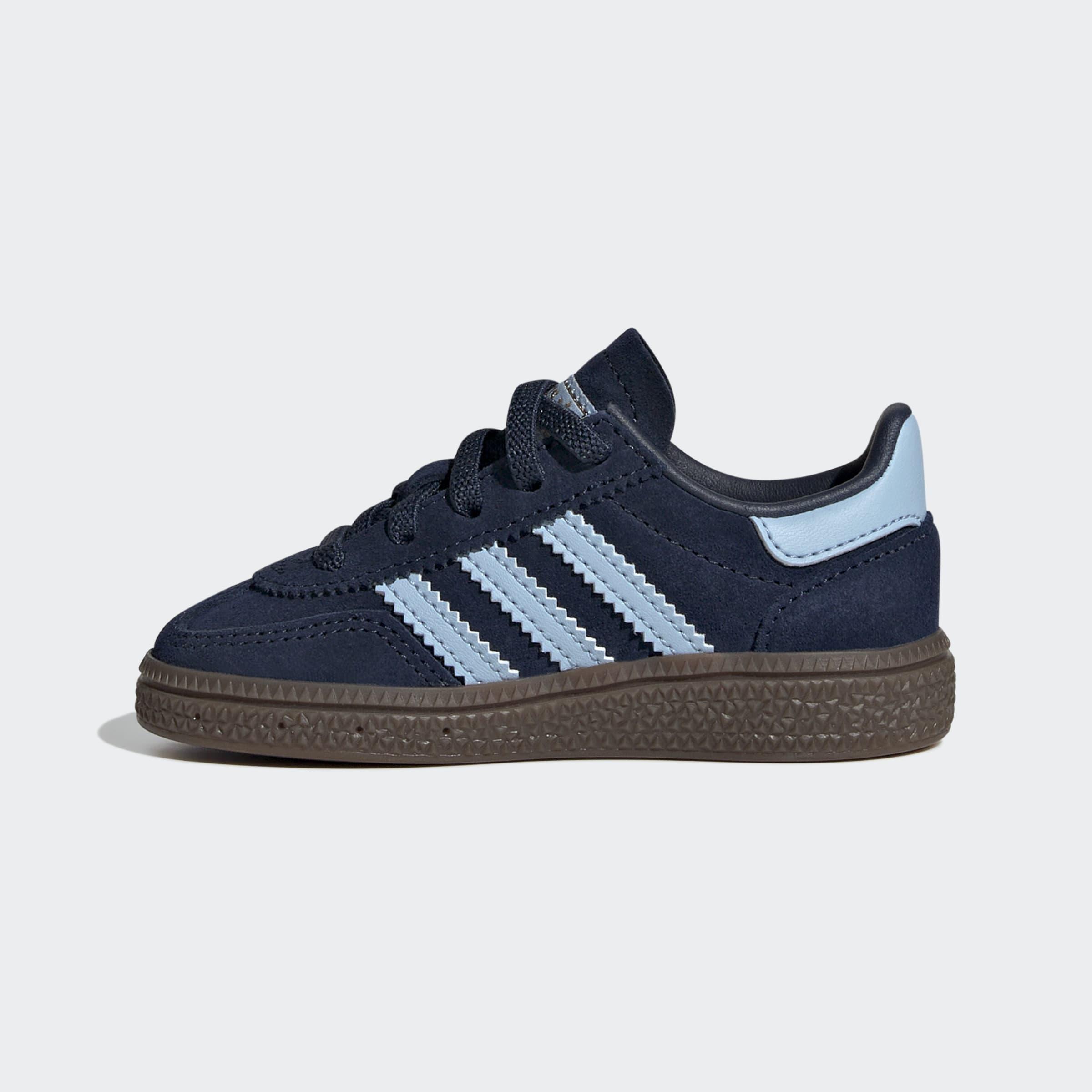 Kids Unisex Handball Spezial Comfort Closure Elastic Lace Shoes,Blue, A701_ONE, large image number 9