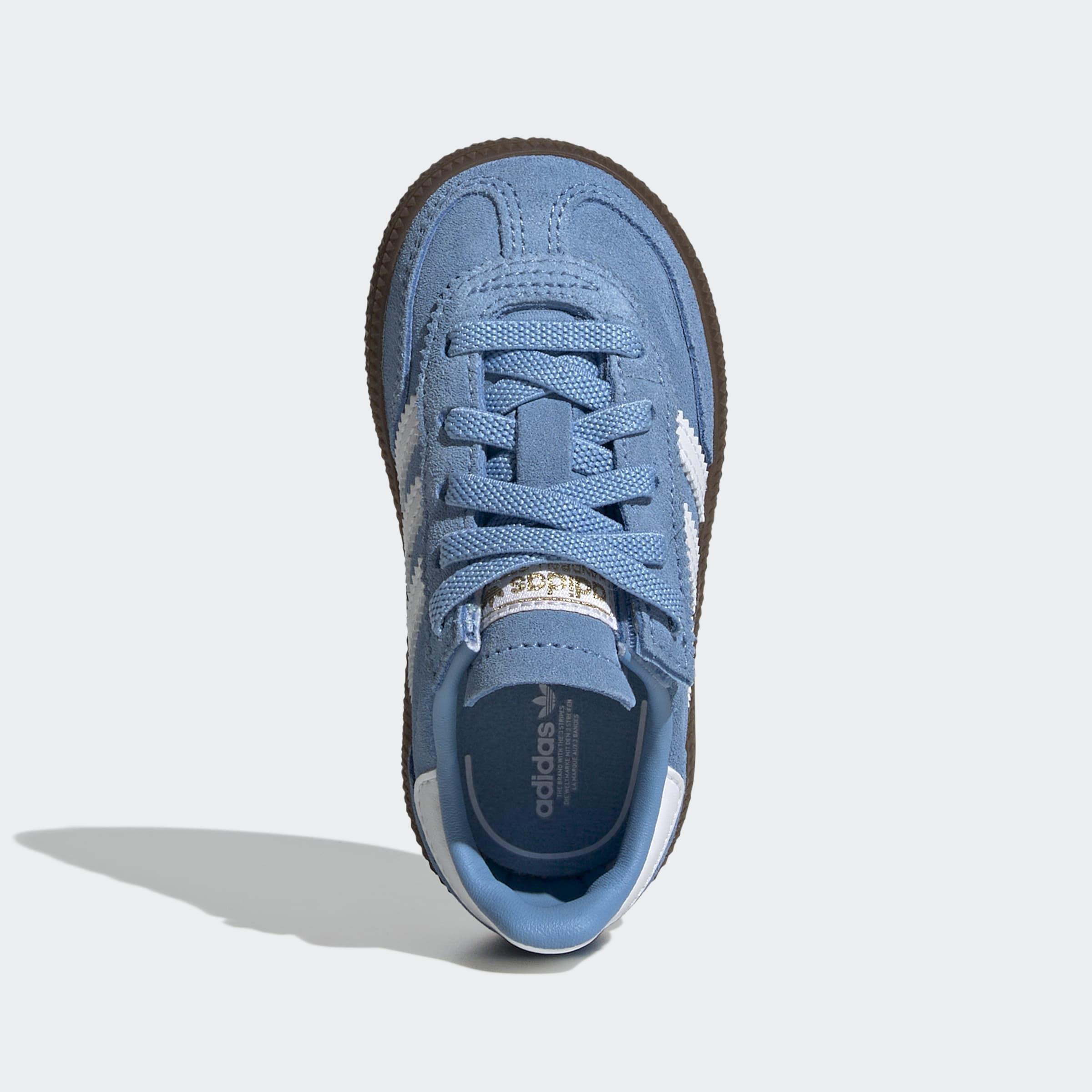 Kids Unisex Handball Spezial Comfort Closure Elastic Lace Shoes, Blue, A701_ONE, large image number 1