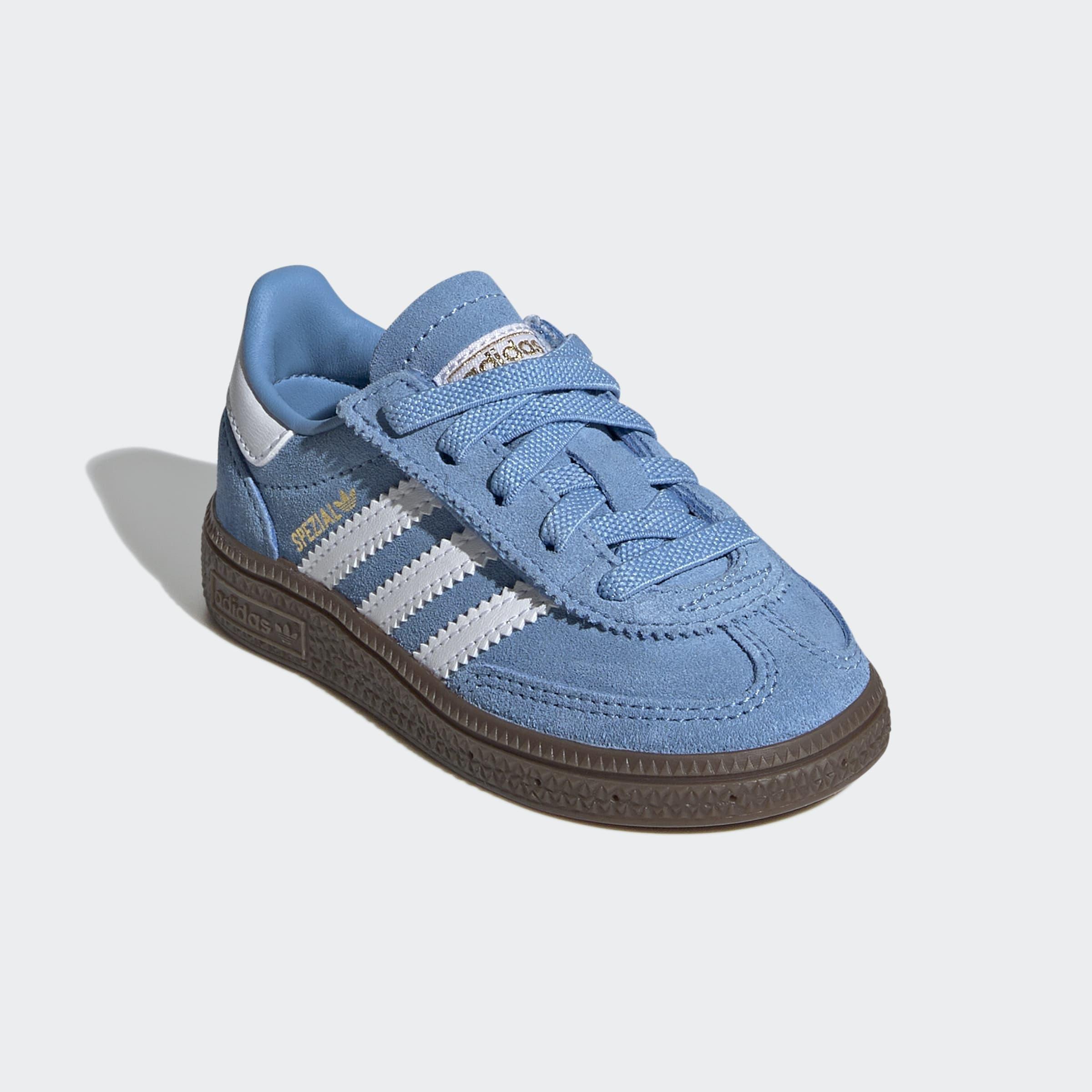 Kids Unisex Handball Spezial Comfort Closure Elastic Lace Shoes, Blue, A701_ONE, large image number 2
